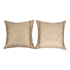 Pair of B. Viz Design Antique Fortuny Pillows