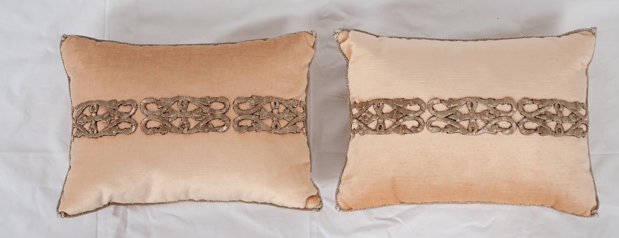 Other Pair of B. Viz Design Antique Textile Pillow