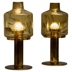 Coppia di lampade da tavolo B102 di Hans-Agne Jakobsson