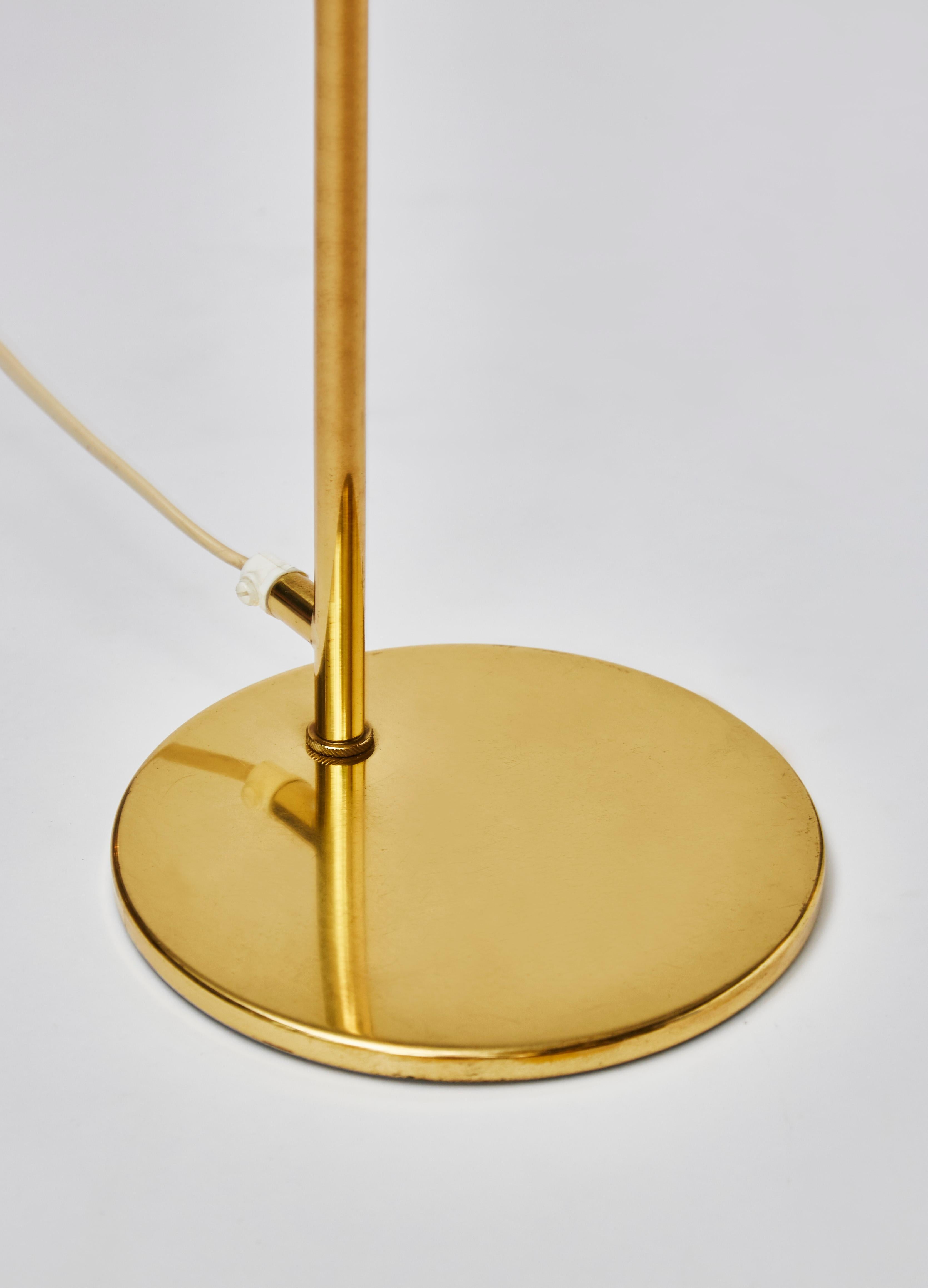Mid-20th Century Pair of B195/2 Brass Table Lamps by Hans Agne Jakobsson