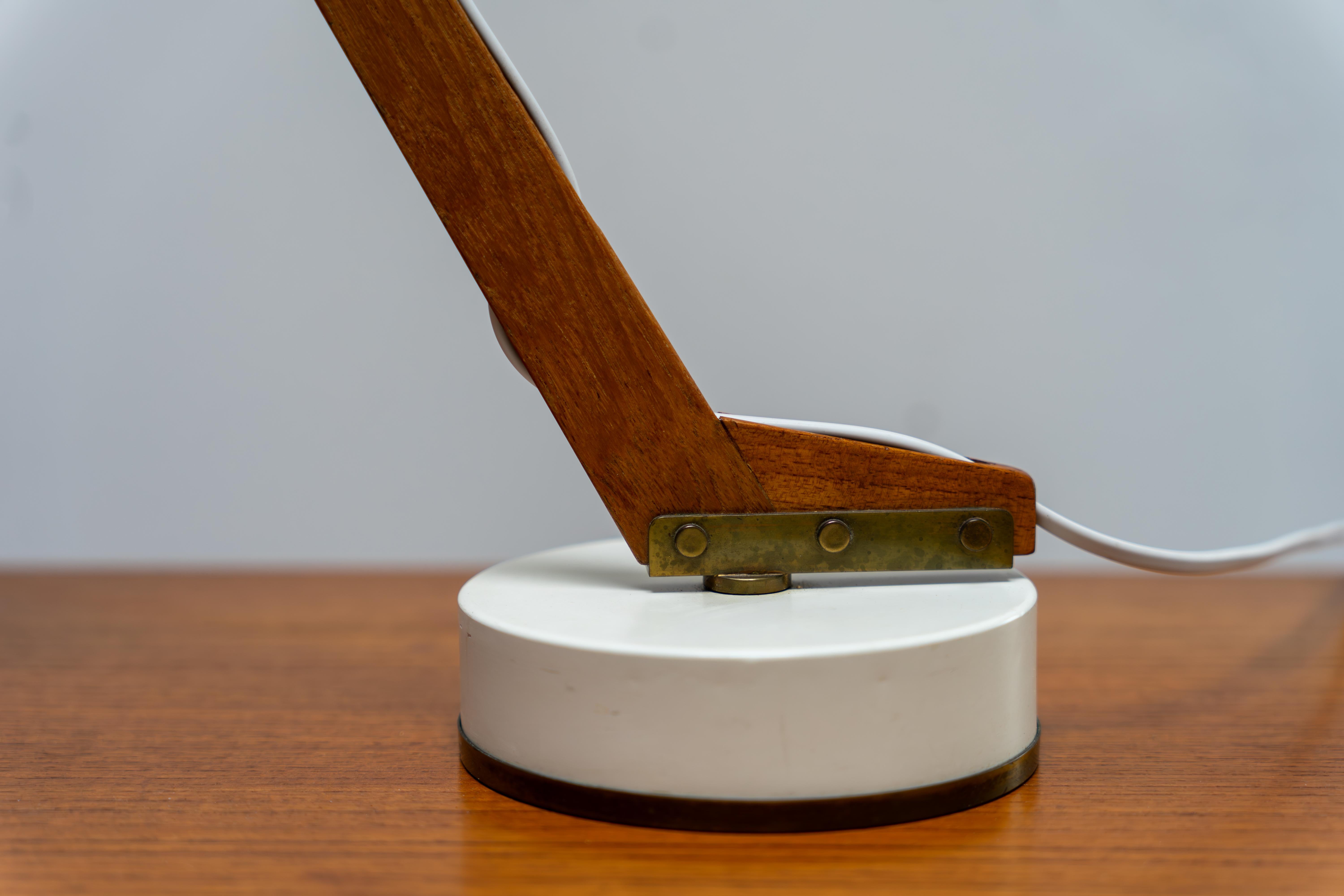 Pareja de lámparas de mesa B54 de Hans-Agne Jakobsson AB Markaryd, 1955 Metal en venta