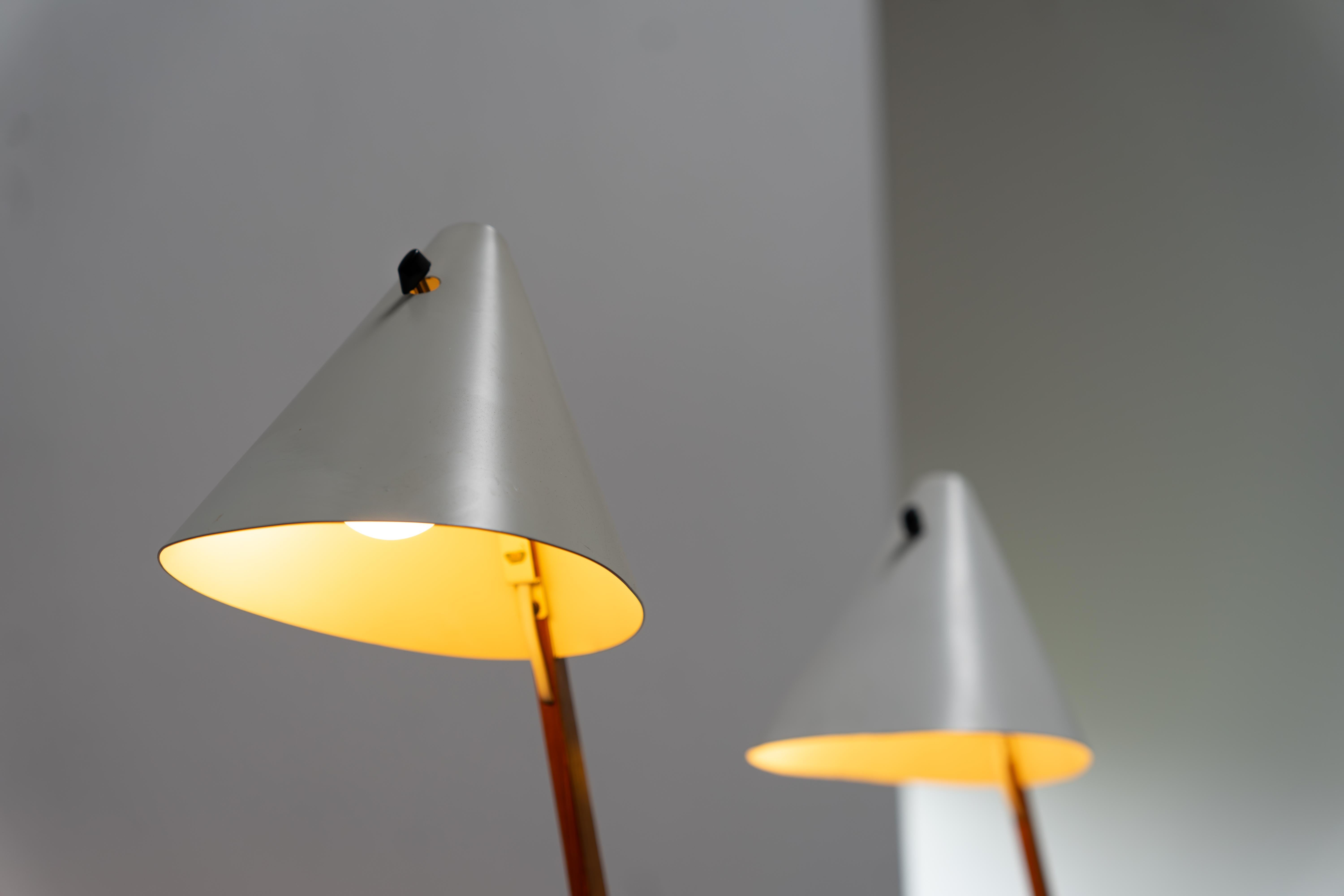 Pareja de lámparas de mesa B54 de Hans-Agne Jakobsson AB Markaryd, 1955 en venta 1