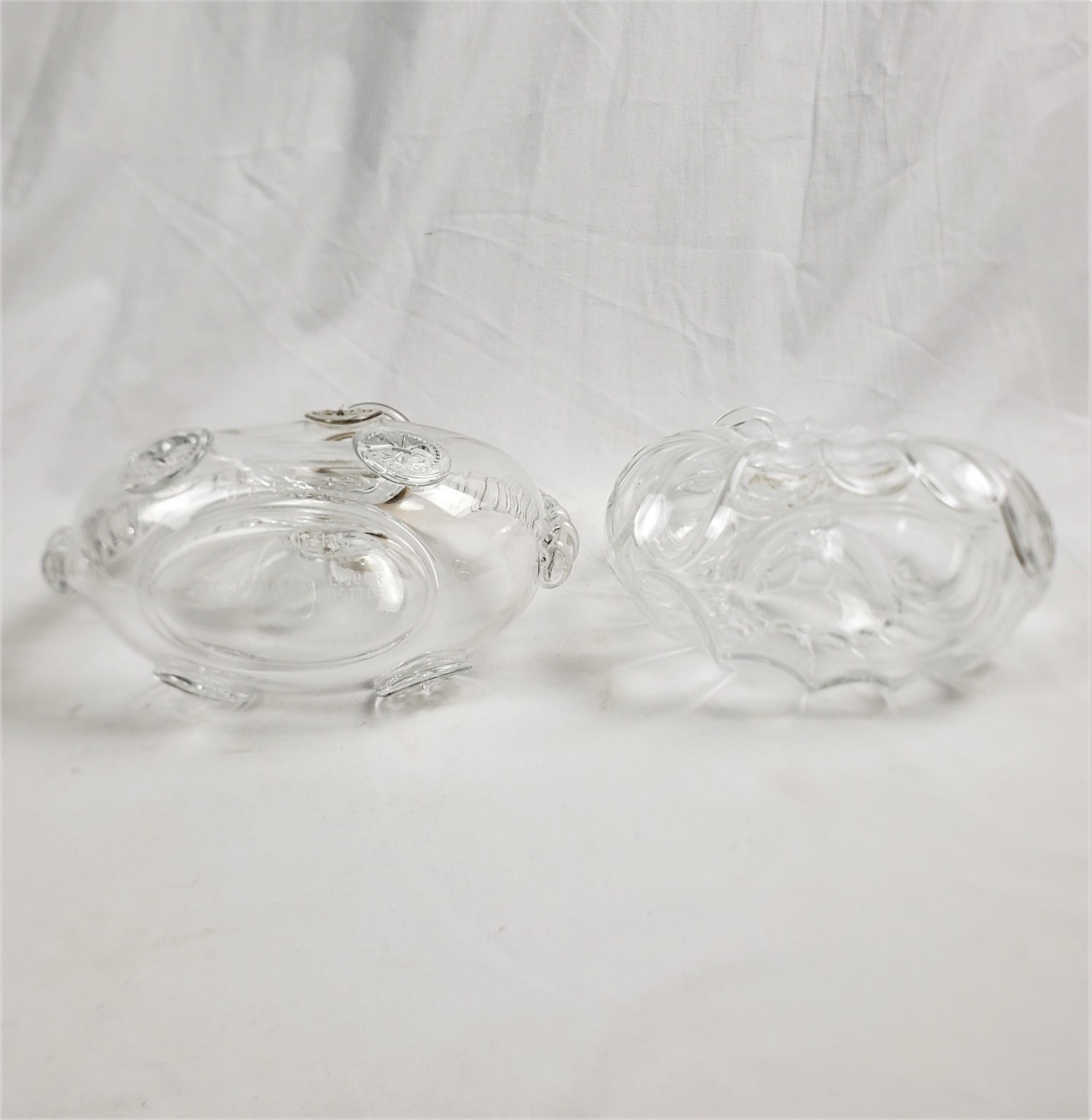 Pair of Baccarat Crystal Mid-Century Remy Martin Liquor Bottles or Decanters In Good Condition For Sale In Hamilton, Ontario