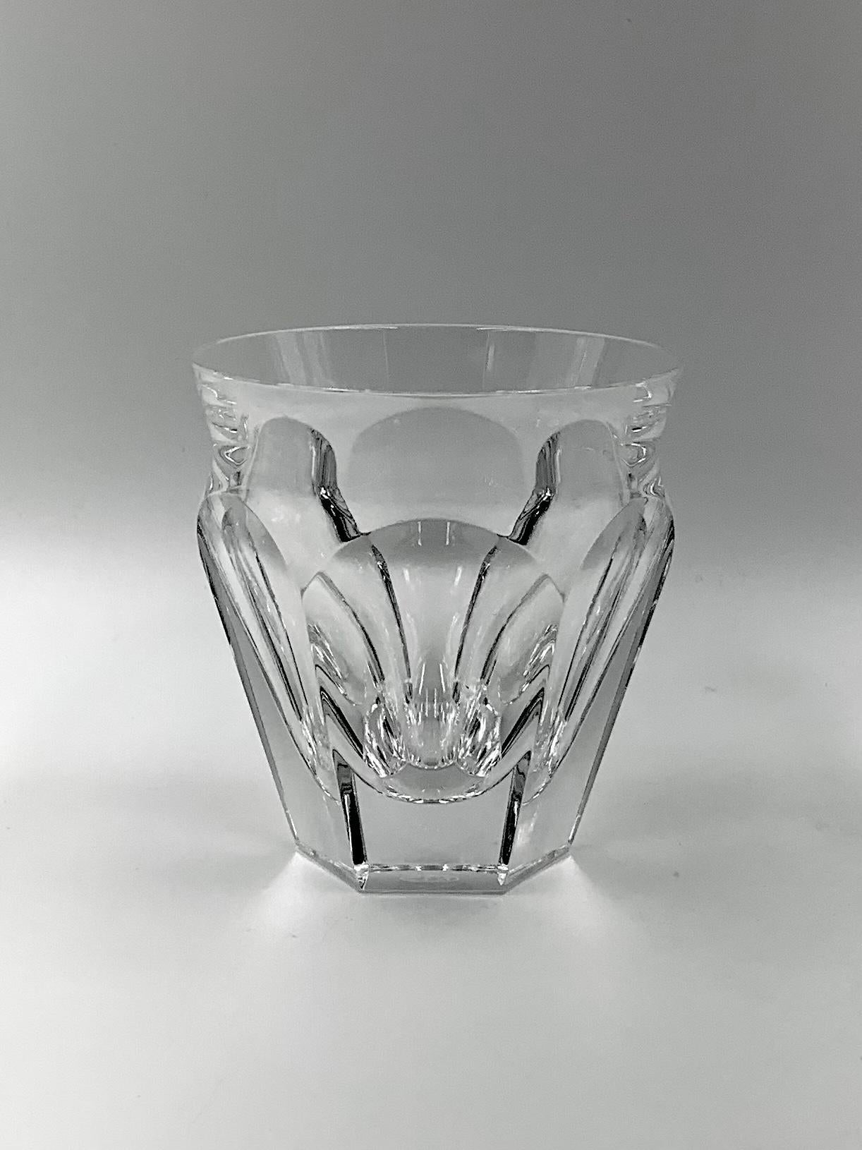 antique crystal whiskey glasses