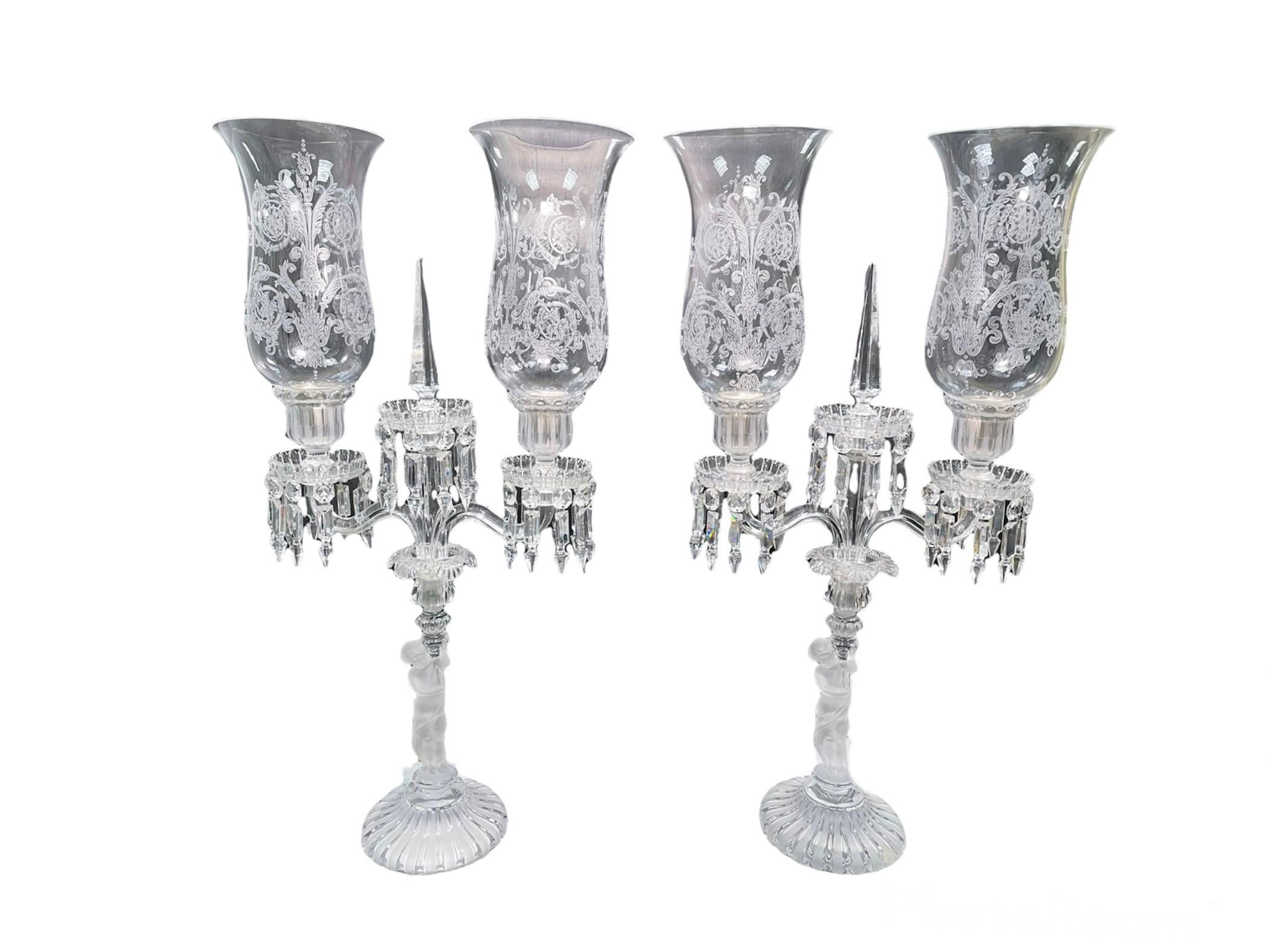 crystal candelabras baccarat