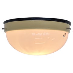 Pair of bakelite Bauhaus ceiling light or Flush Mounts, 1940s