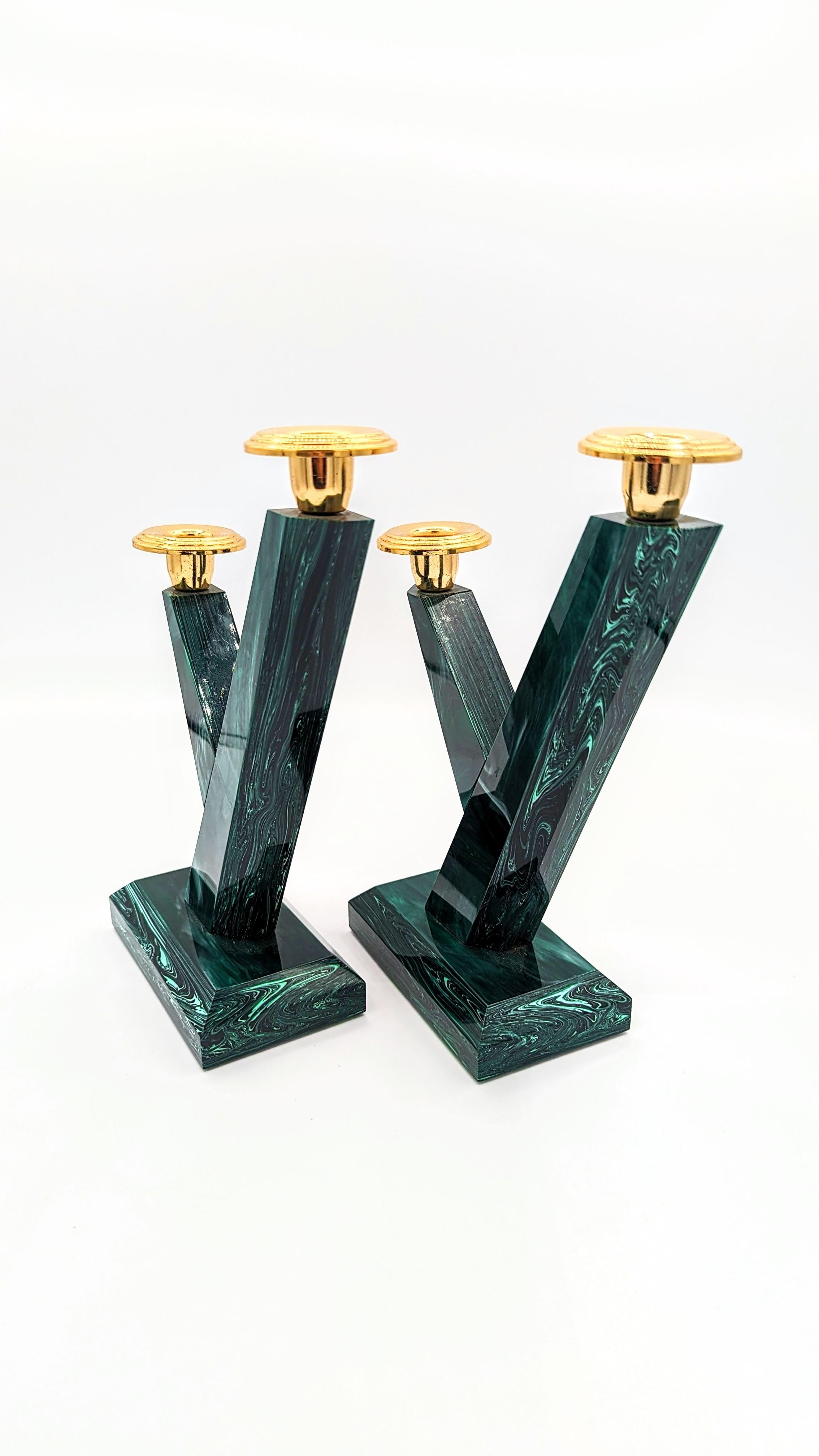 Pair of Bakelite Candlestick, France 1960s For Sale 7