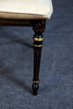 Pair of Baker Charleston Collection Regency Style Side Chairs