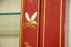 Pair of Baker "Collector's Edition" Chinoiserie Decorated Tall Display