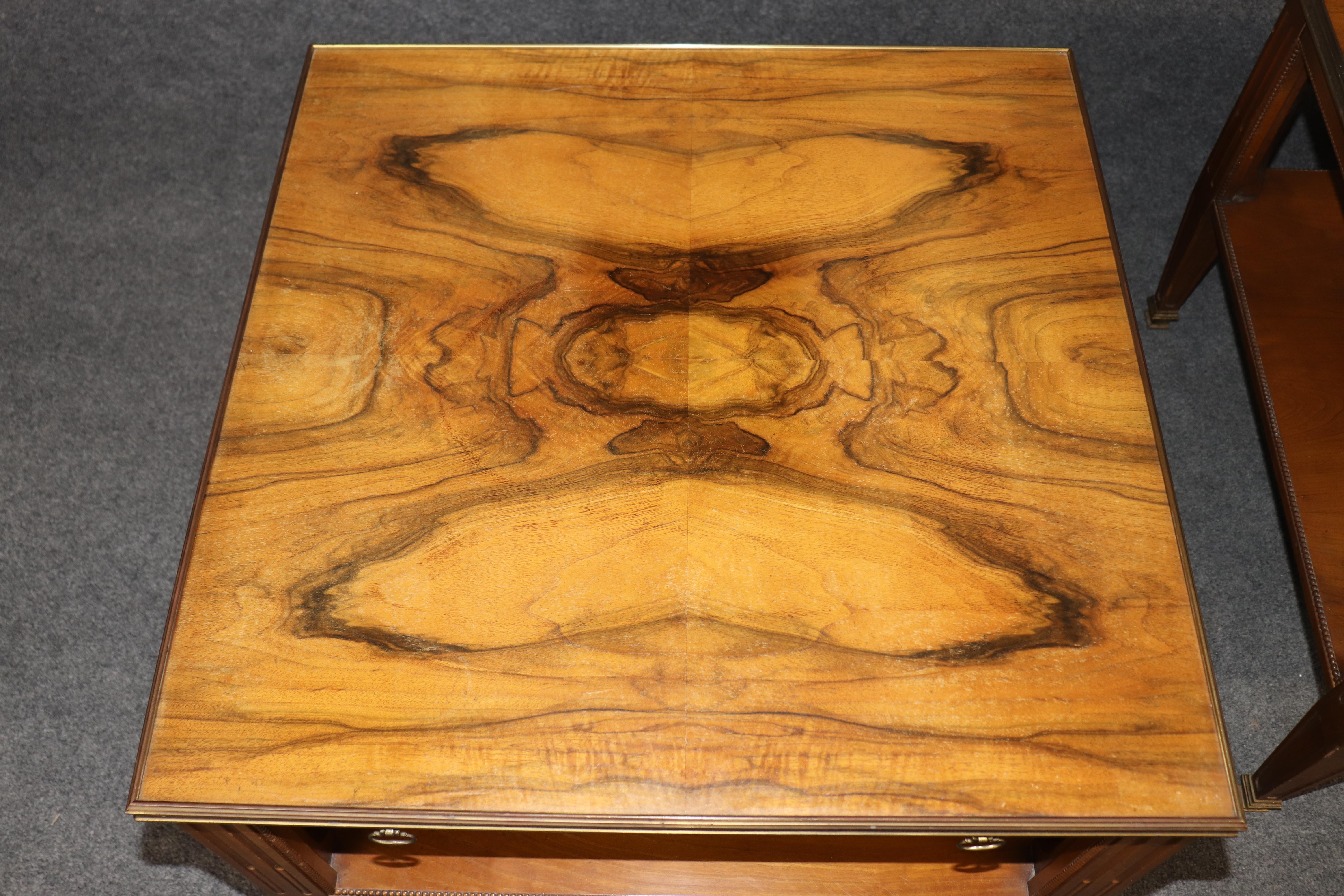 Pair of Baker Furniture Company Rosewood Directoire End Tables For Sale 6