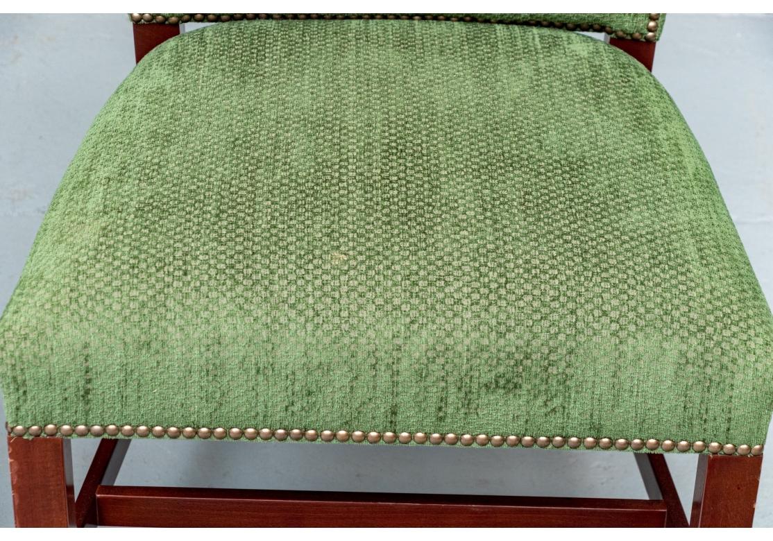 Paire de chaises d'appoint rembourrées de Baker Furniture en vente 5