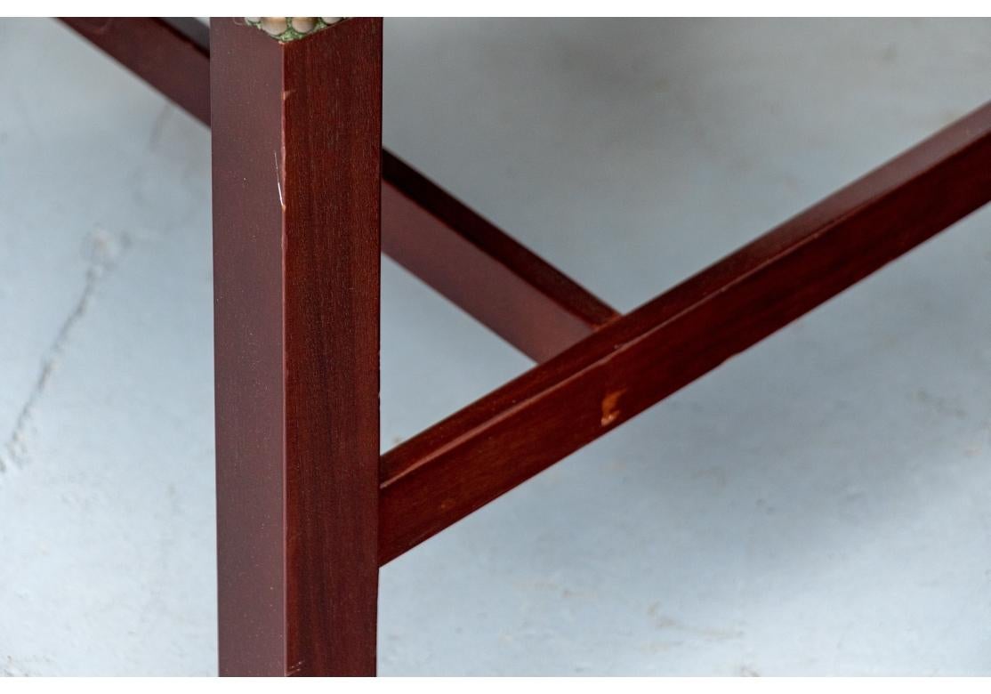 Paire de chaises d'appoint rembourrées de Baker Furniture en vente 6