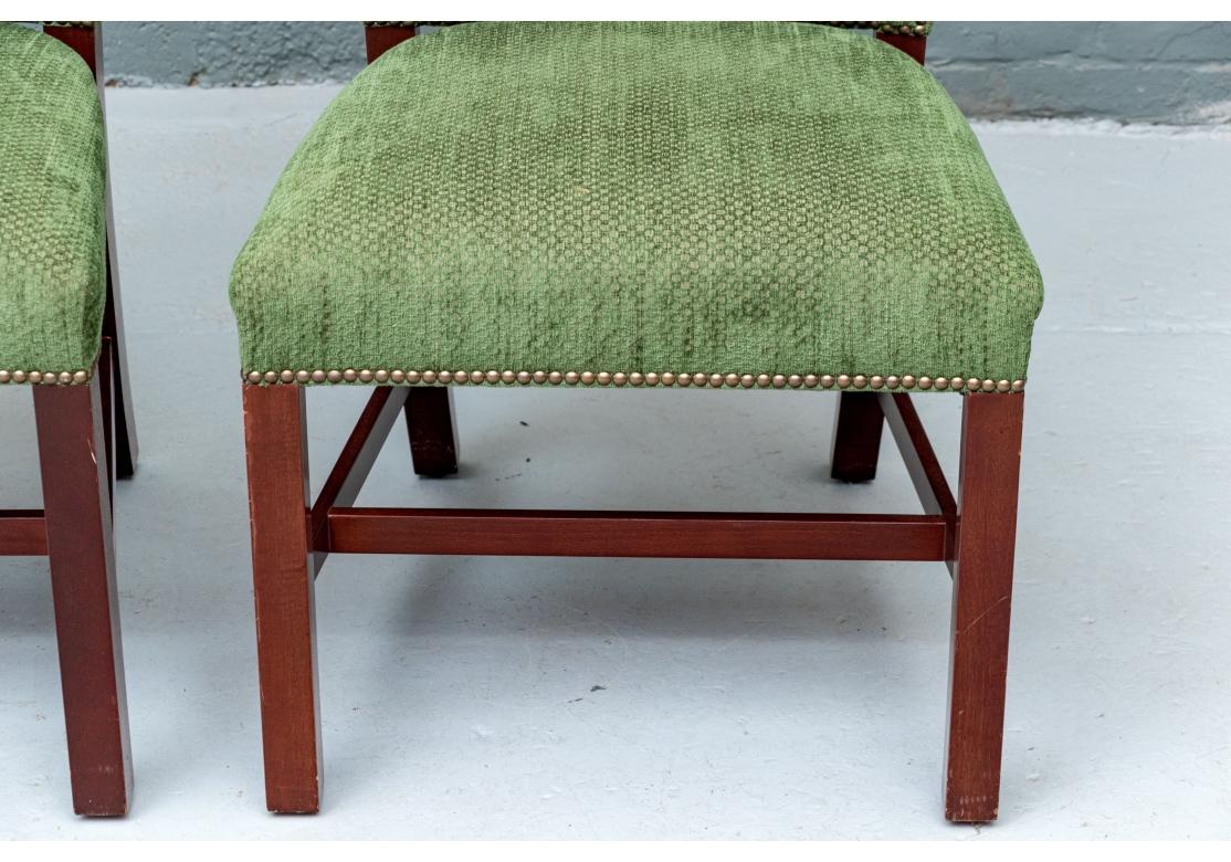 Paire de chaises d'appoint rembourrées de Baker Furniture en vente 9