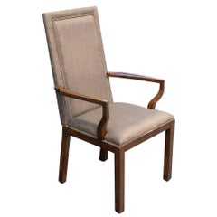Pair of Baker High Back Arm Chairs