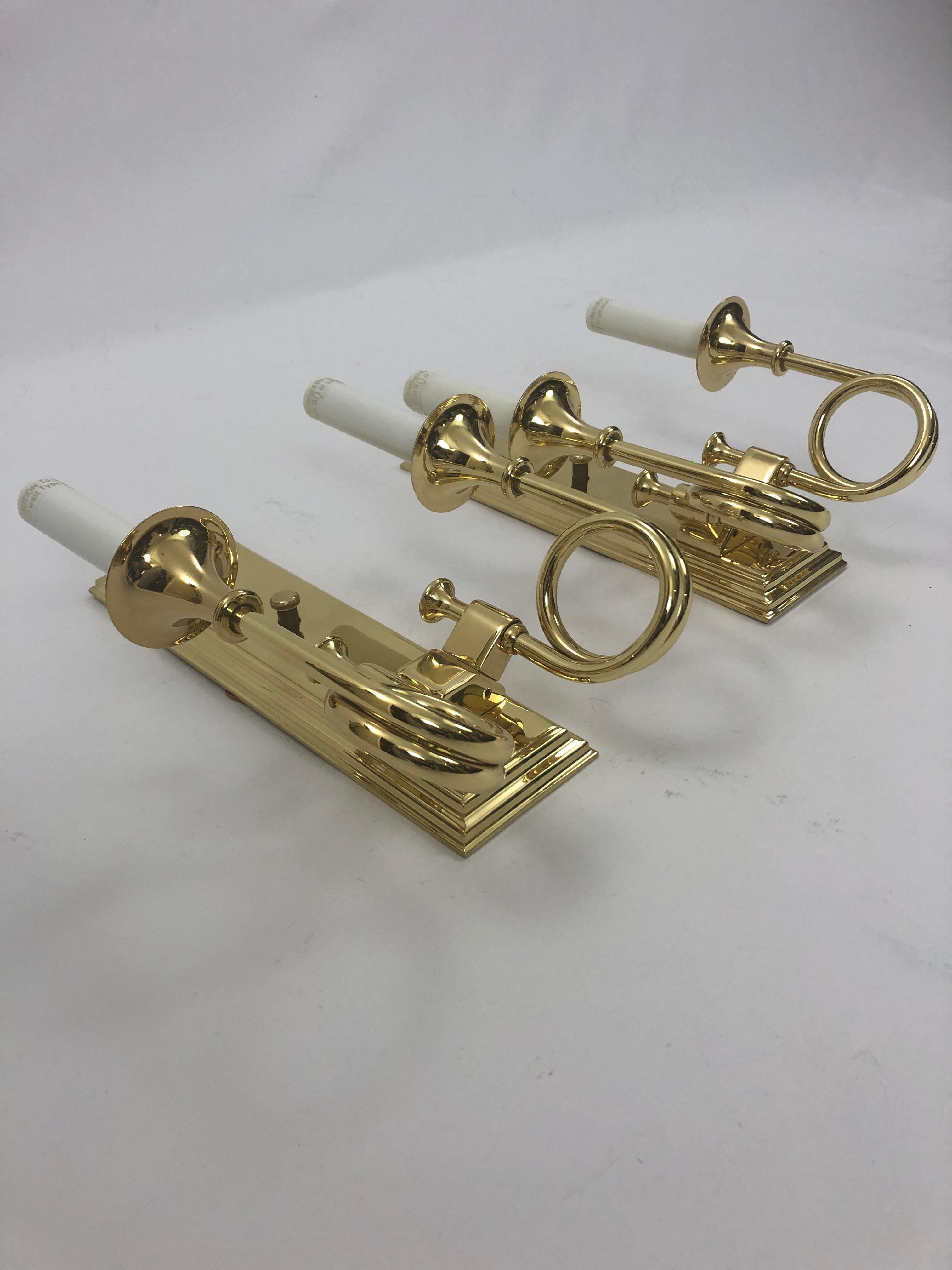 baldwin brass candle wall sconces