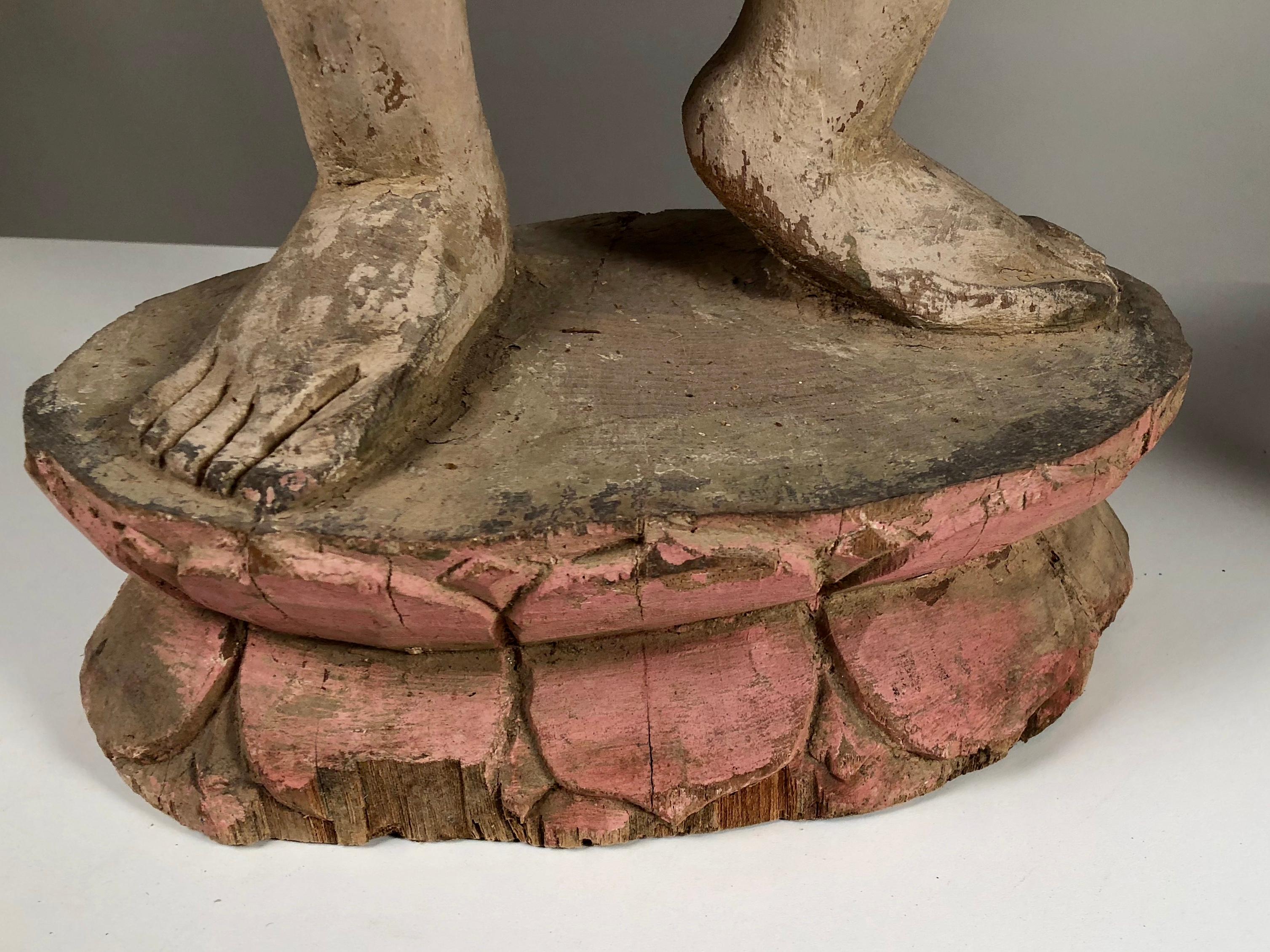 Pair of Balinese Figural Sculptures 1