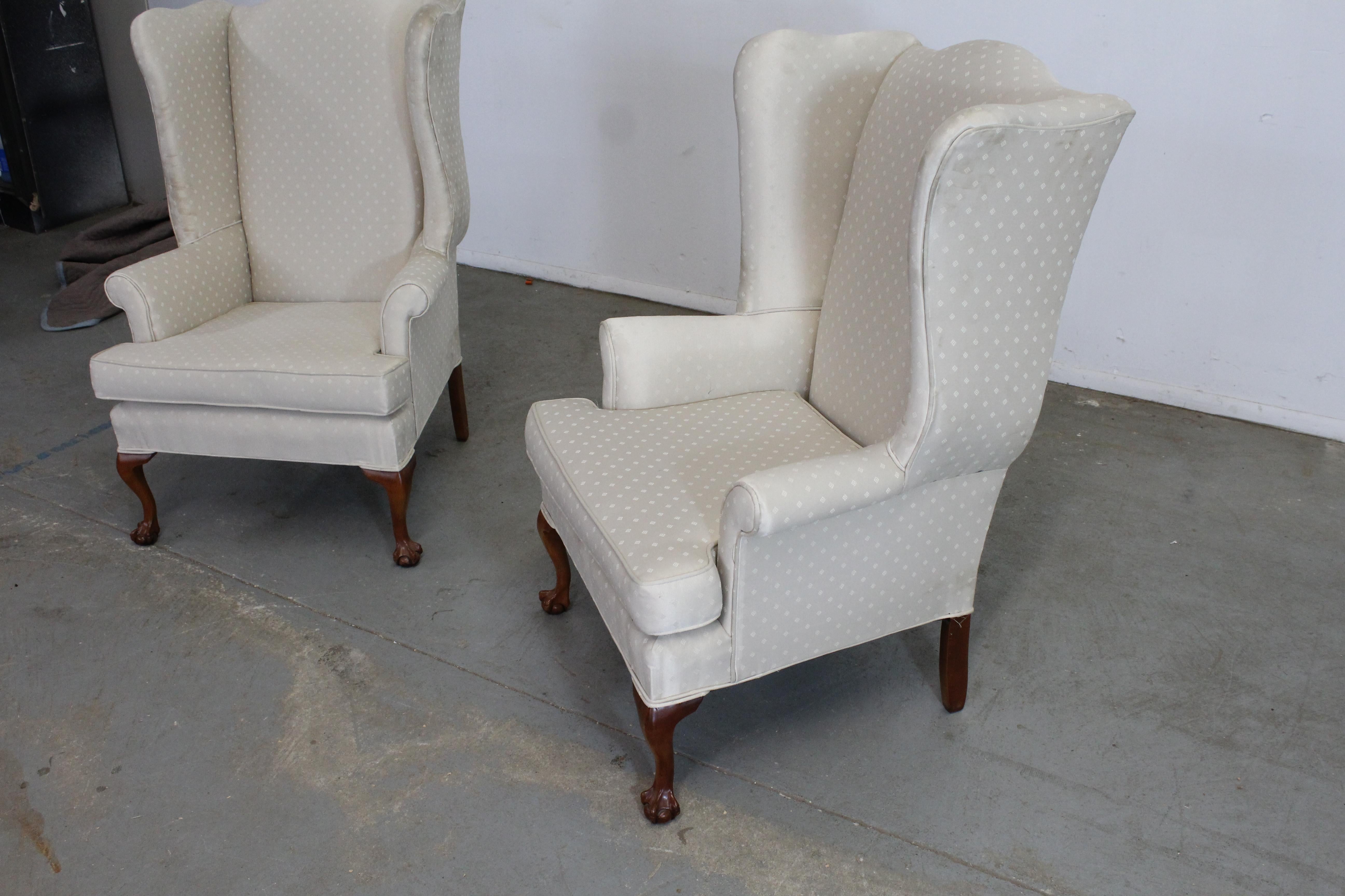 thomasville wingback chair