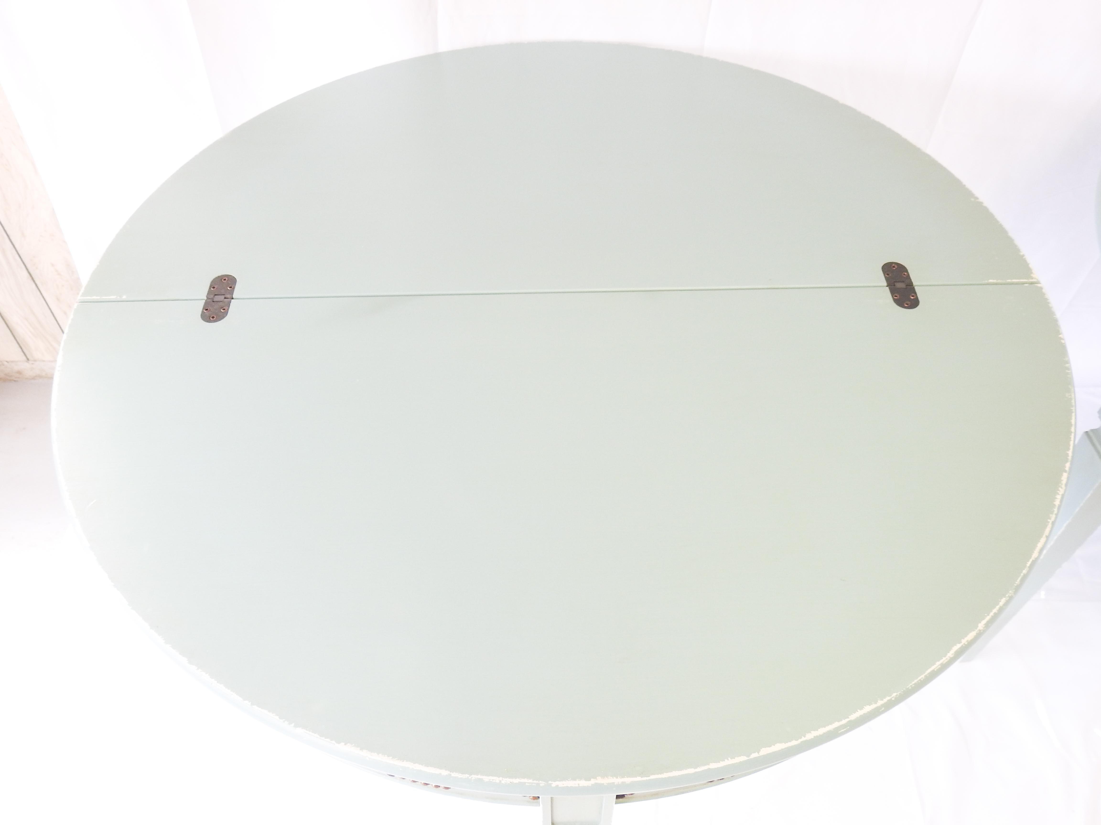 Pair of Ballard Designs Demilune Tables For Sale 2