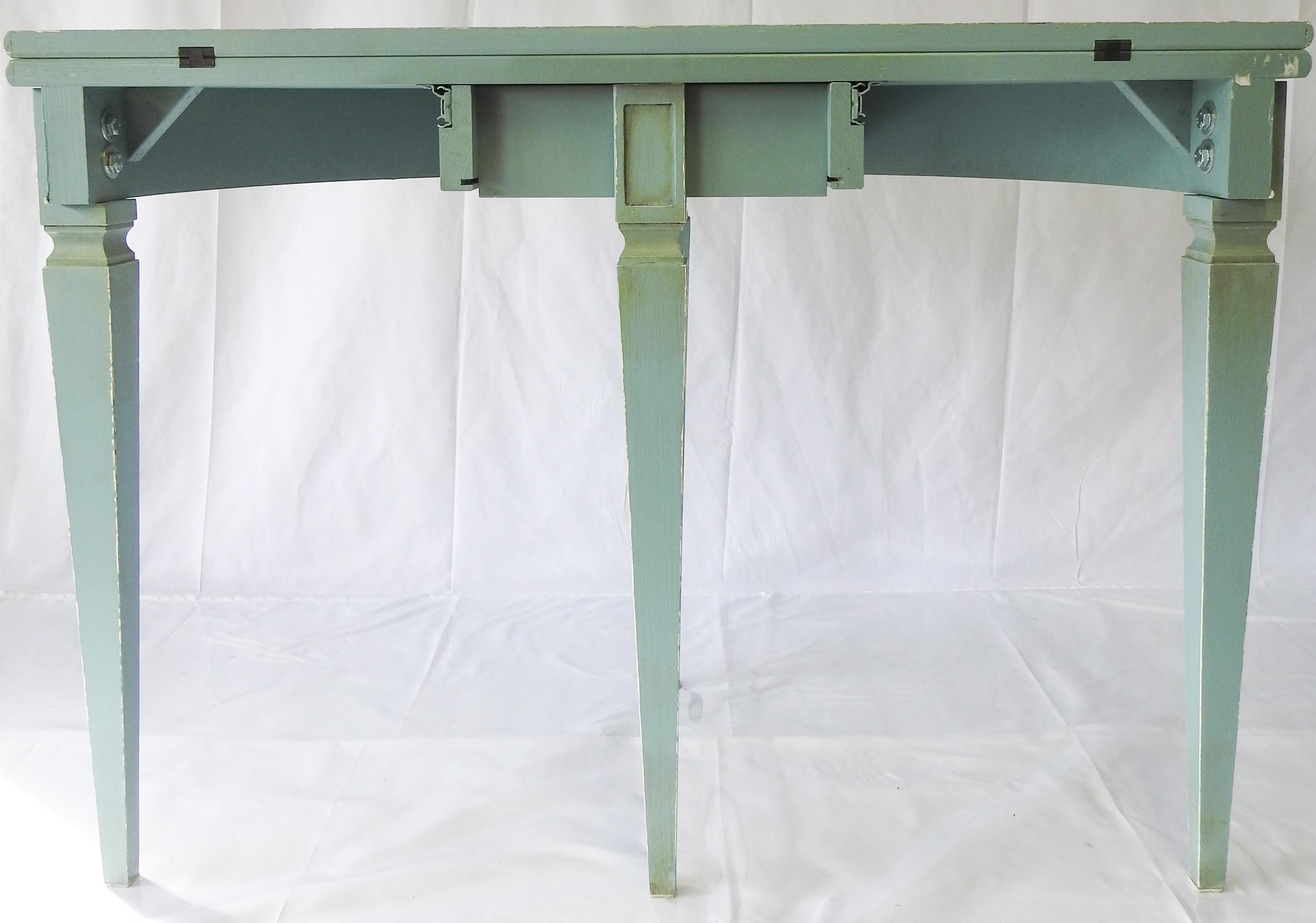 Pair of Ballard Designs Demilune Tables For Sale 5