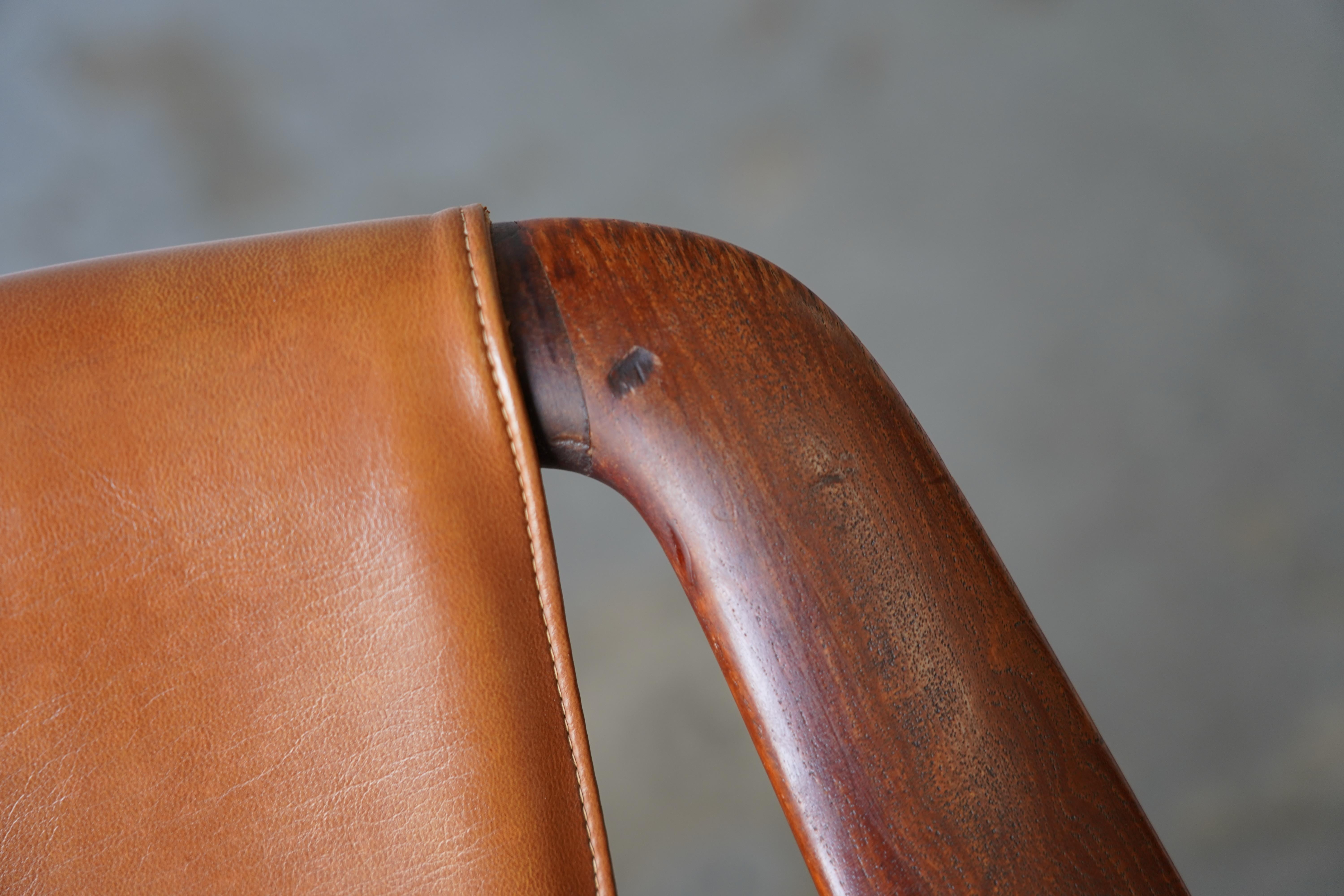 Paire de Bambi   Moderne danois  lounge Rolf Rastad & Adolf Relling  Chaises en vente 1