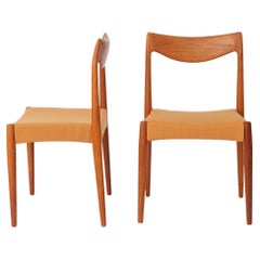Pair of Bambi Dining Chairs by Rastad & Relling for Gustav Bahus, Norwegian 1960
