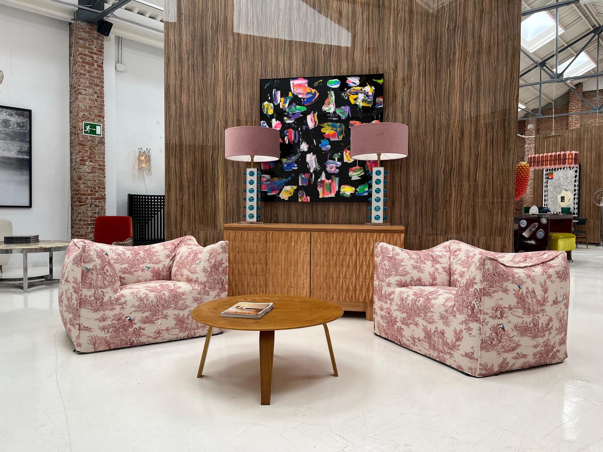 Paire de fauteuils Bambola de Mario Bellini, Italie, années 1970 en vente 4