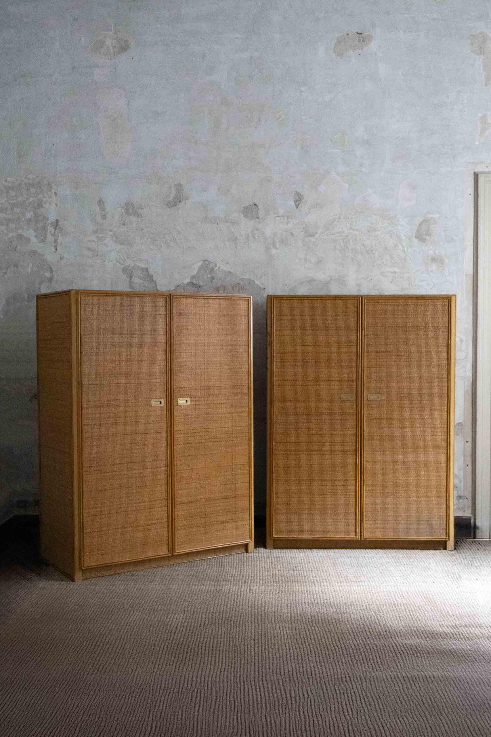 Pair of Bamboo Cabinets by Vivai del Sud – 1970s
Product details
Dimensions: 120 B x 164 H x 62 P cm