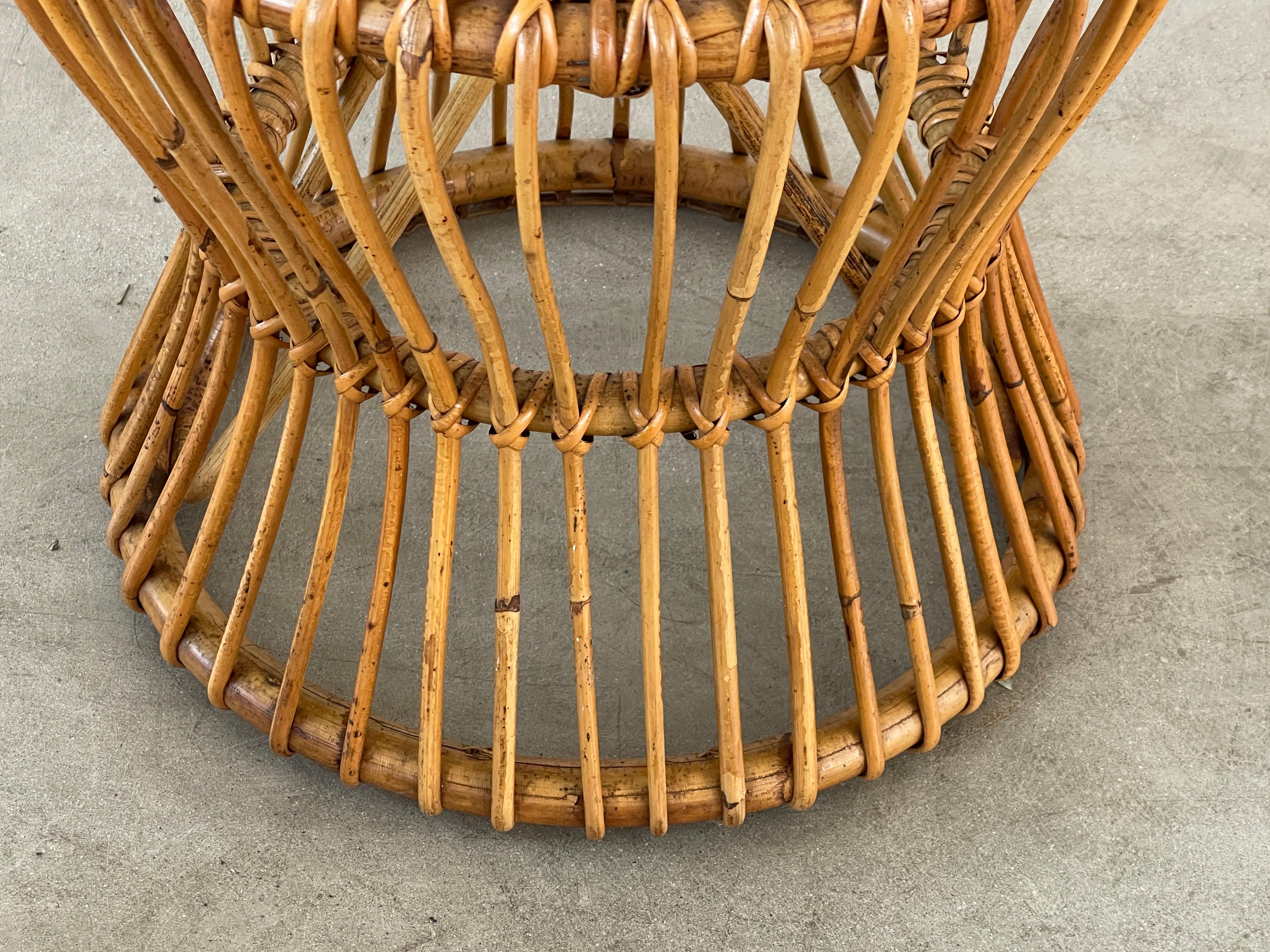 Pair of Bamboo Stools 2