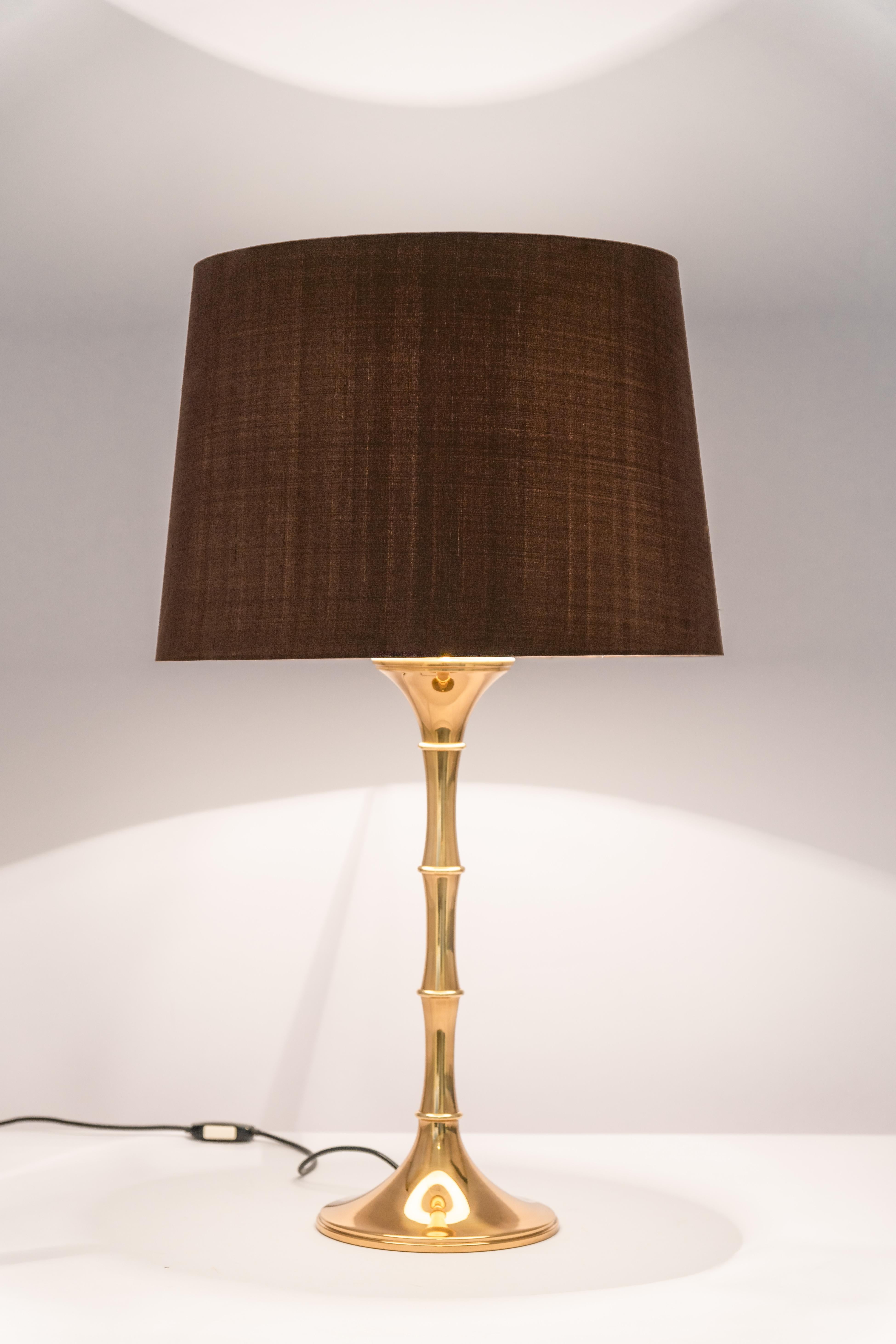 Pair of Bamboo Table Lamps by Ingo Maurer, Germany, 1970s For Sale 6