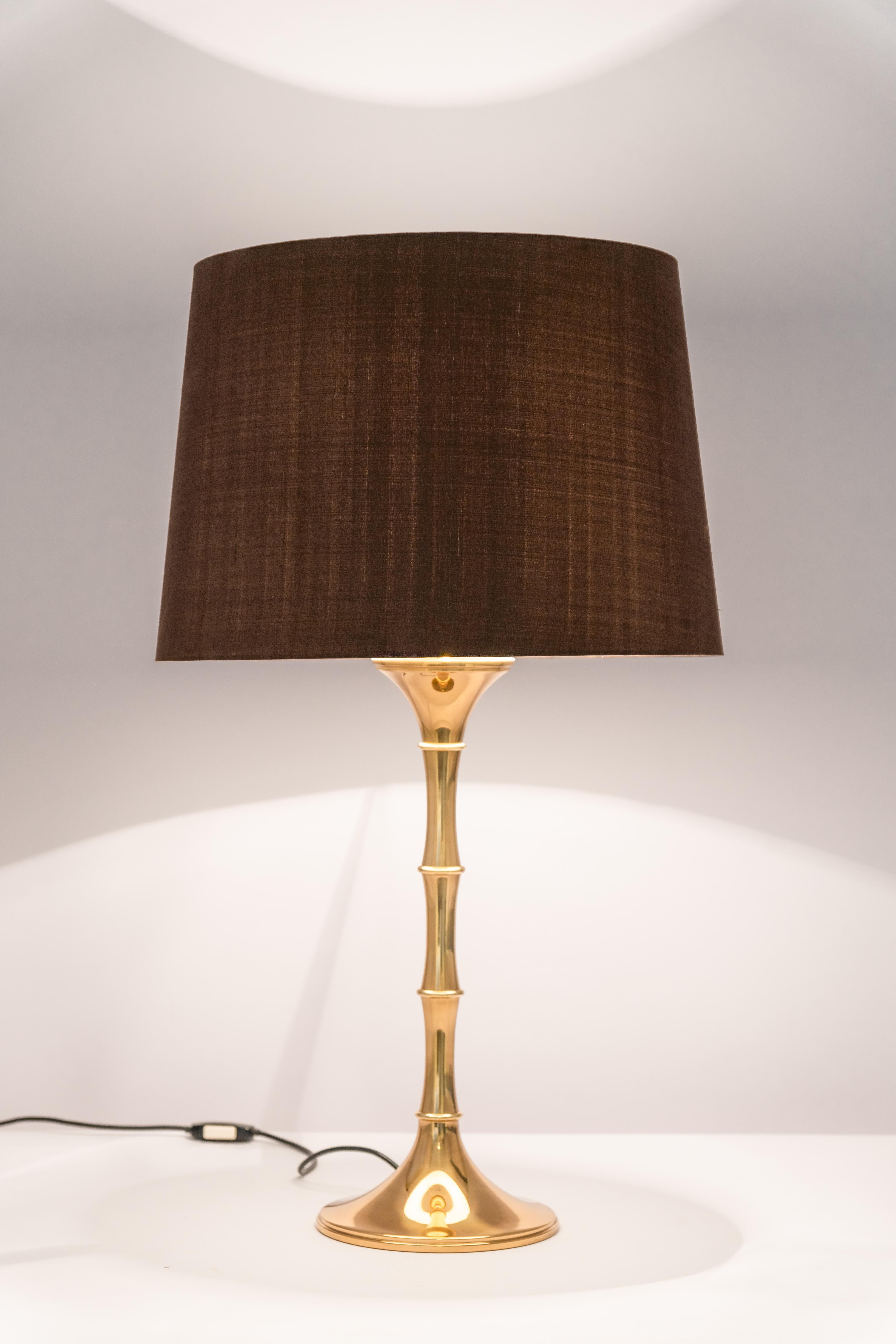 Paar Bambus-Tischlampen von Ingo Maurer, Deutschland, 1970er Jahre im Angebot 7