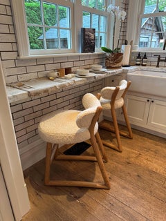 Pair Of Bar Stools by Pierre Augustin Rose