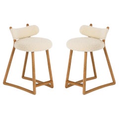 Pair Of Bar Stools by Pierre Augustin Rose