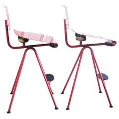 Pair of Bar Stools Miro by Carlo Forcolini, 1980s