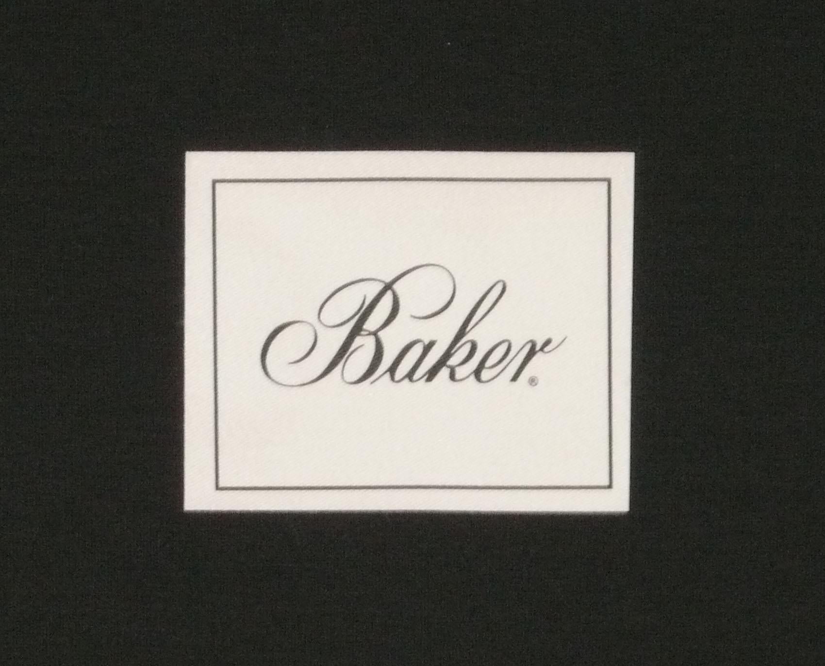 Pair of Barbara Barry for Baker Lounge Chairs In Good Condition For Sale In Atlanta, GA