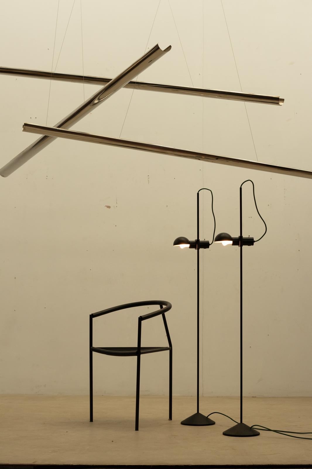 Modern Pair of Barbieri e Marianelli floorlamps For Sale