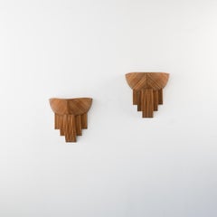 Pair of Barbra RattanModern Wall Light