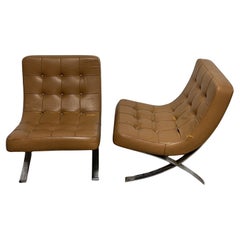 Pair of Barcelona Style Chairs