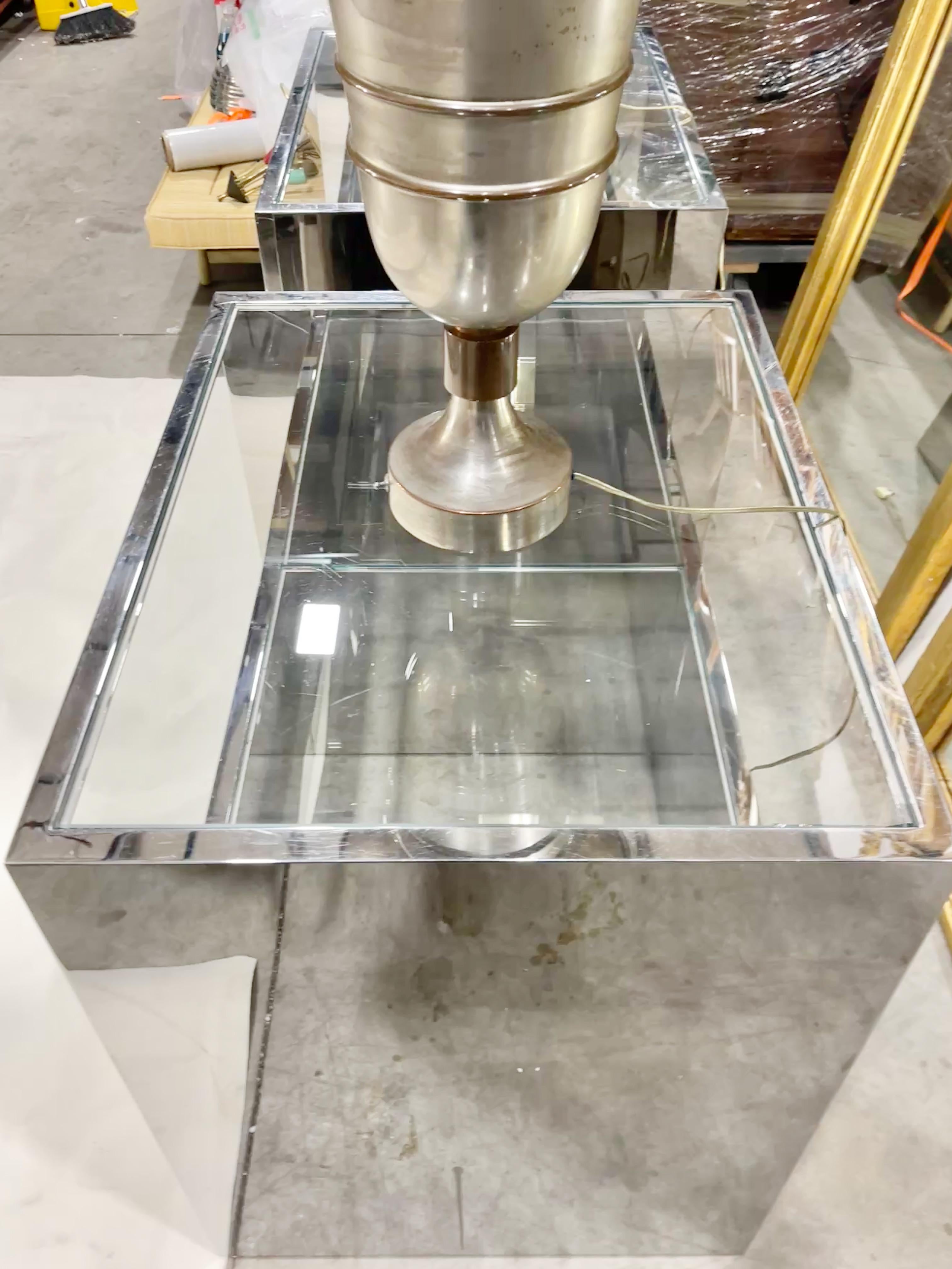 Pair of Barney's ex-Display Stands by Peter Marino For Sale 7