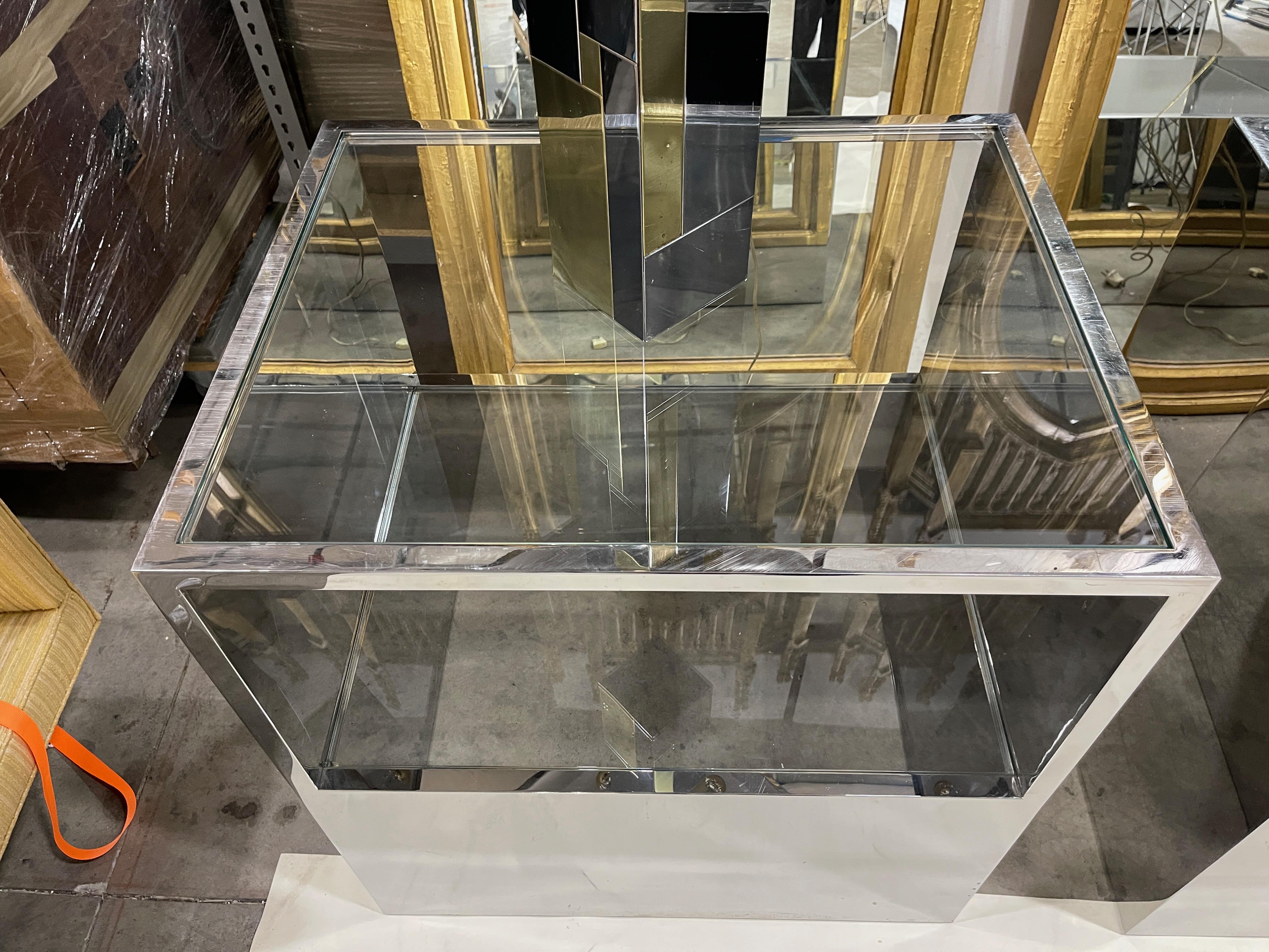 Pair of Barney's ex-Display Stands by Peter Marino For Sale 11