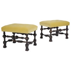 Pair of Baroque Ottomans