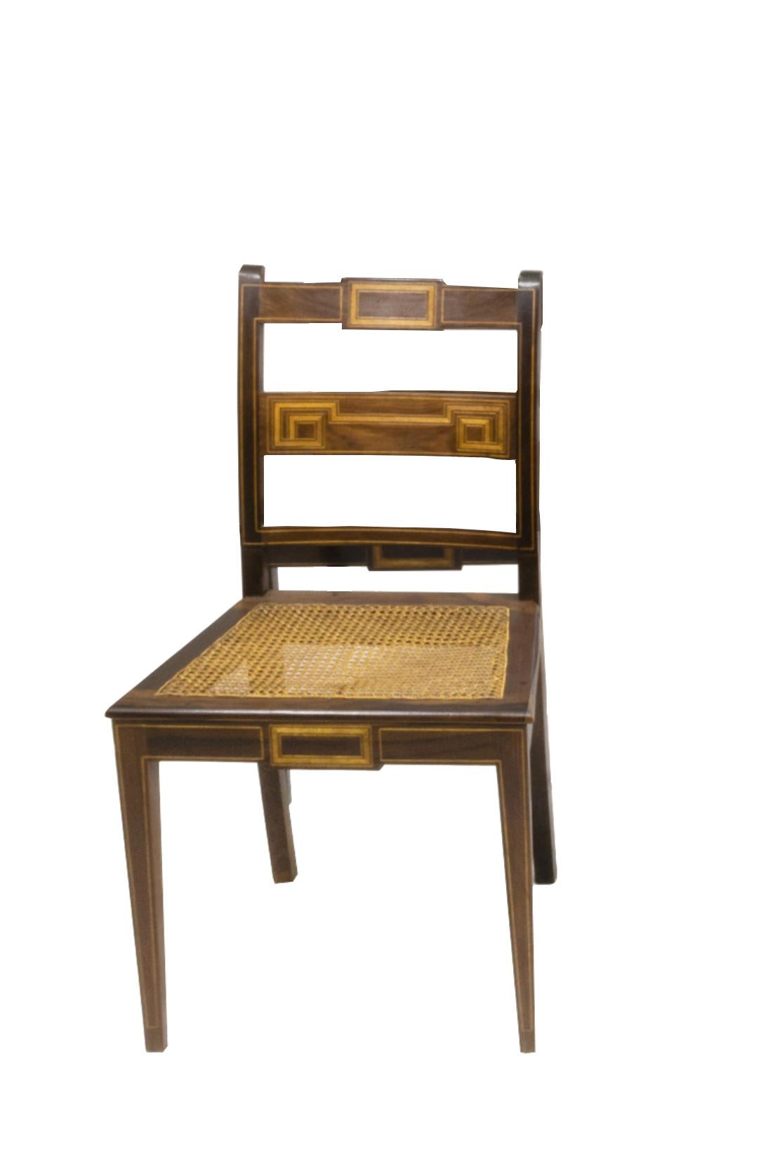 Pair Of Baroque Chairs, 20th Century, Portugal For Sale 3