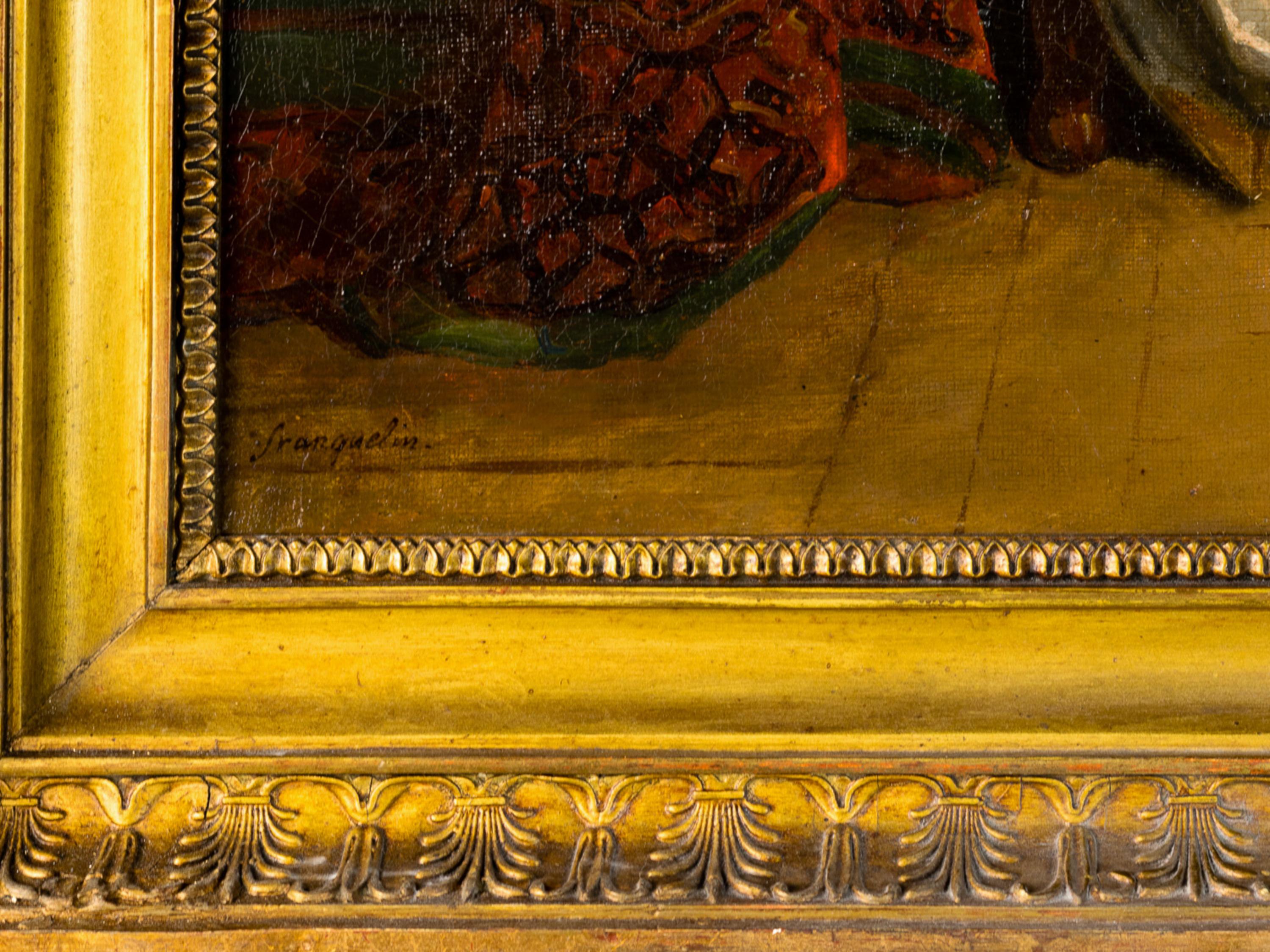 Pareja De Cuadros Barrocos, (Augustin Franquelin), (Emile Destouches) en venta 3