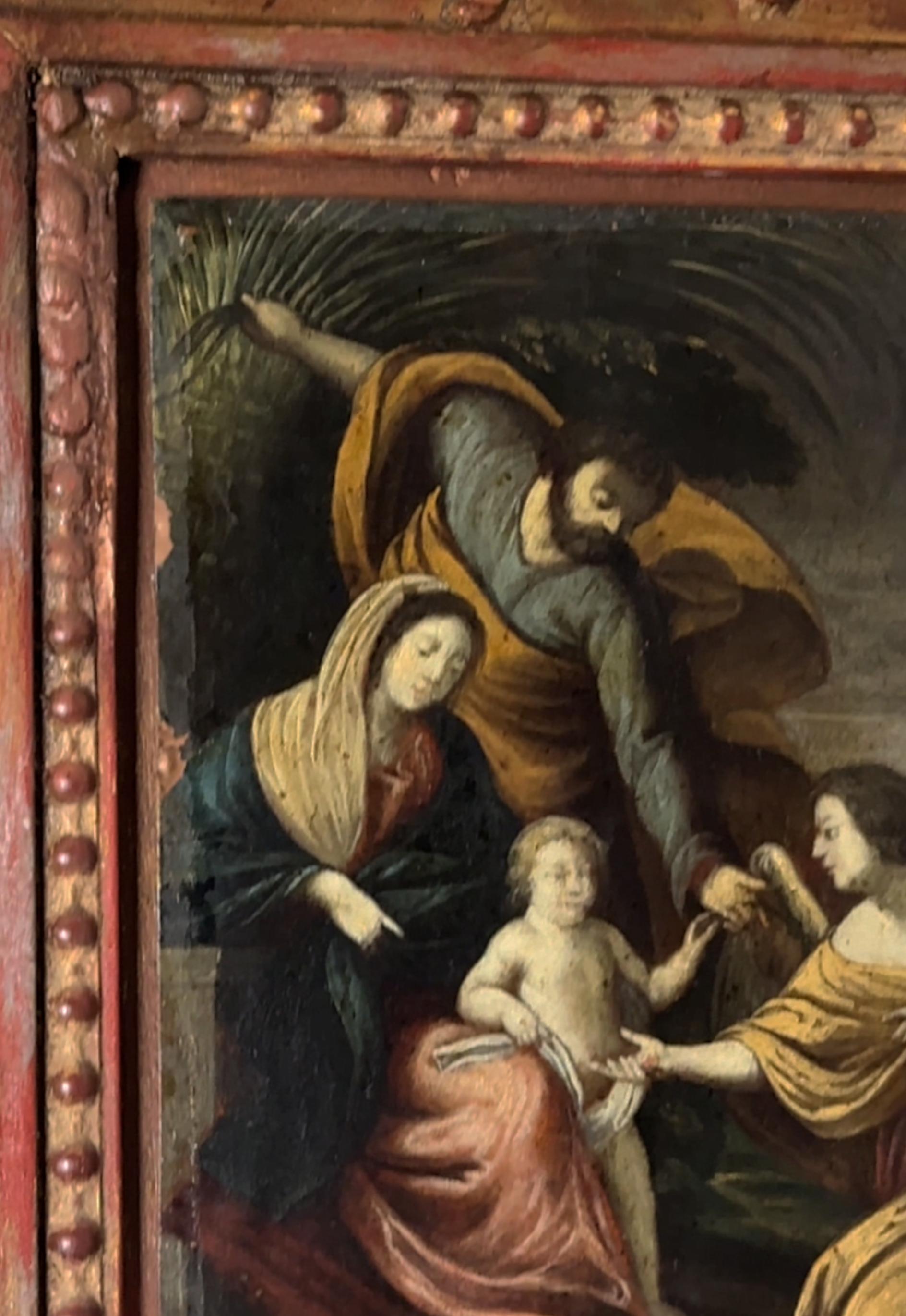 Pareja De Pinturas Barrocas De Cristo, Siglo XVII, Italia en venta 1