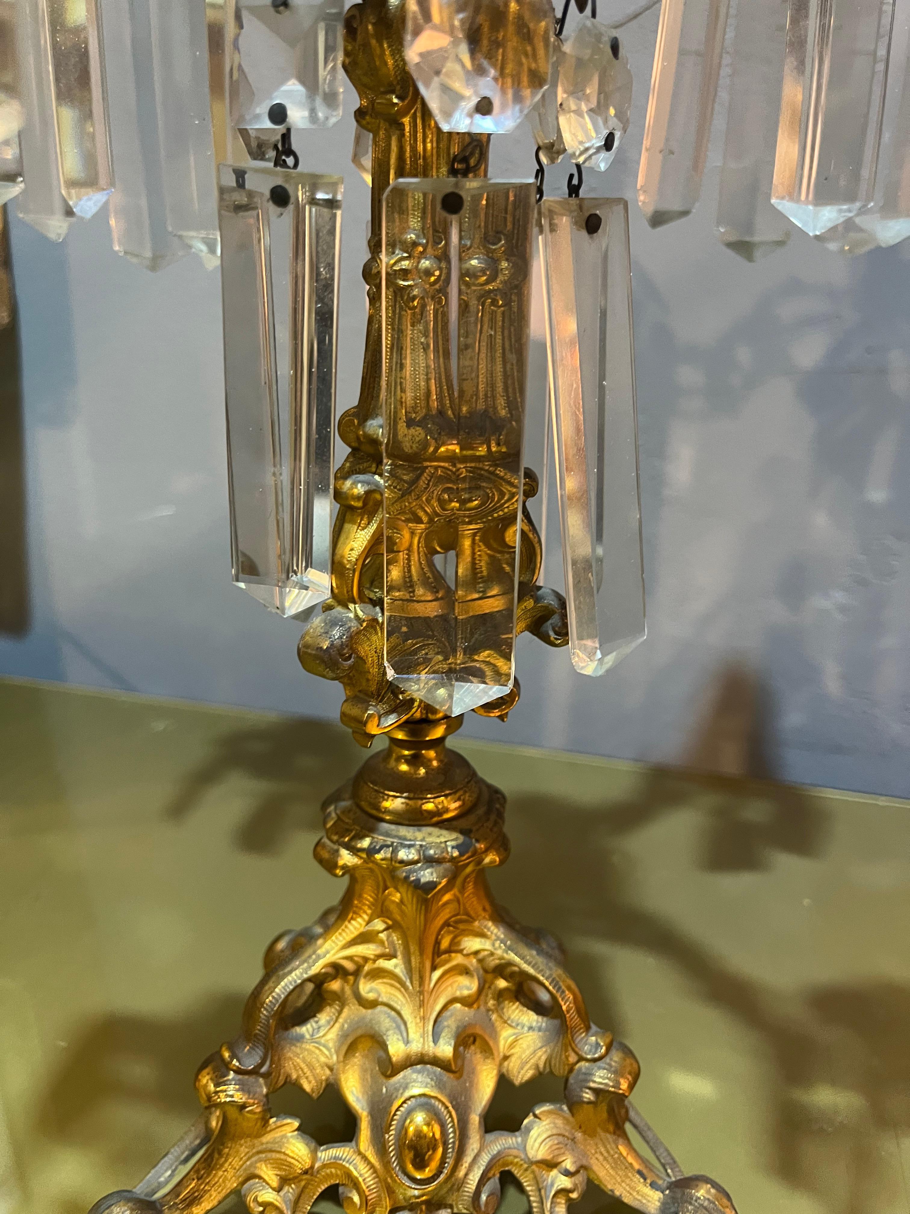 Pair of Baroque Style Candlesticks 4