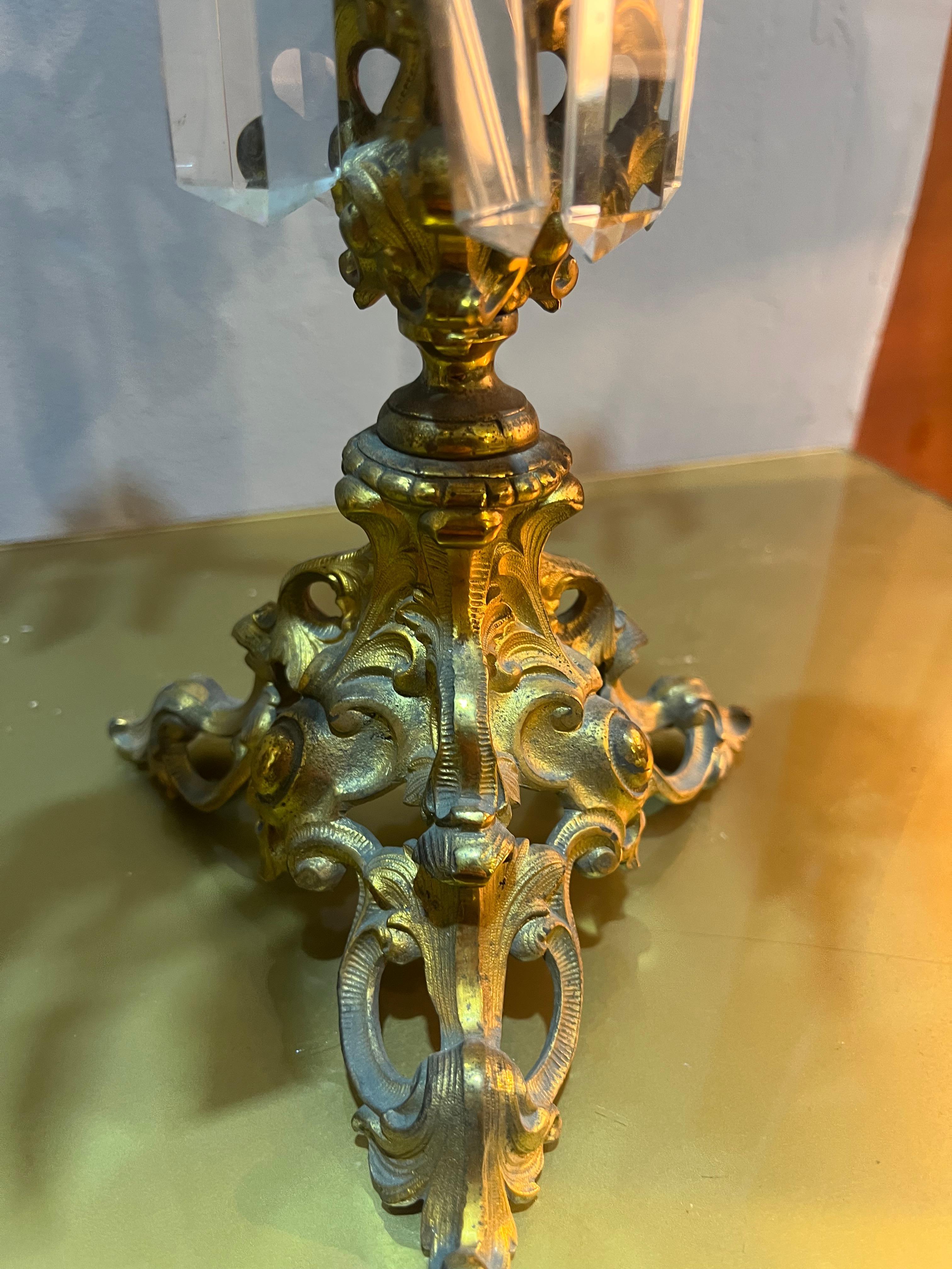 Pair of Baroque Style Candlesticks 5
