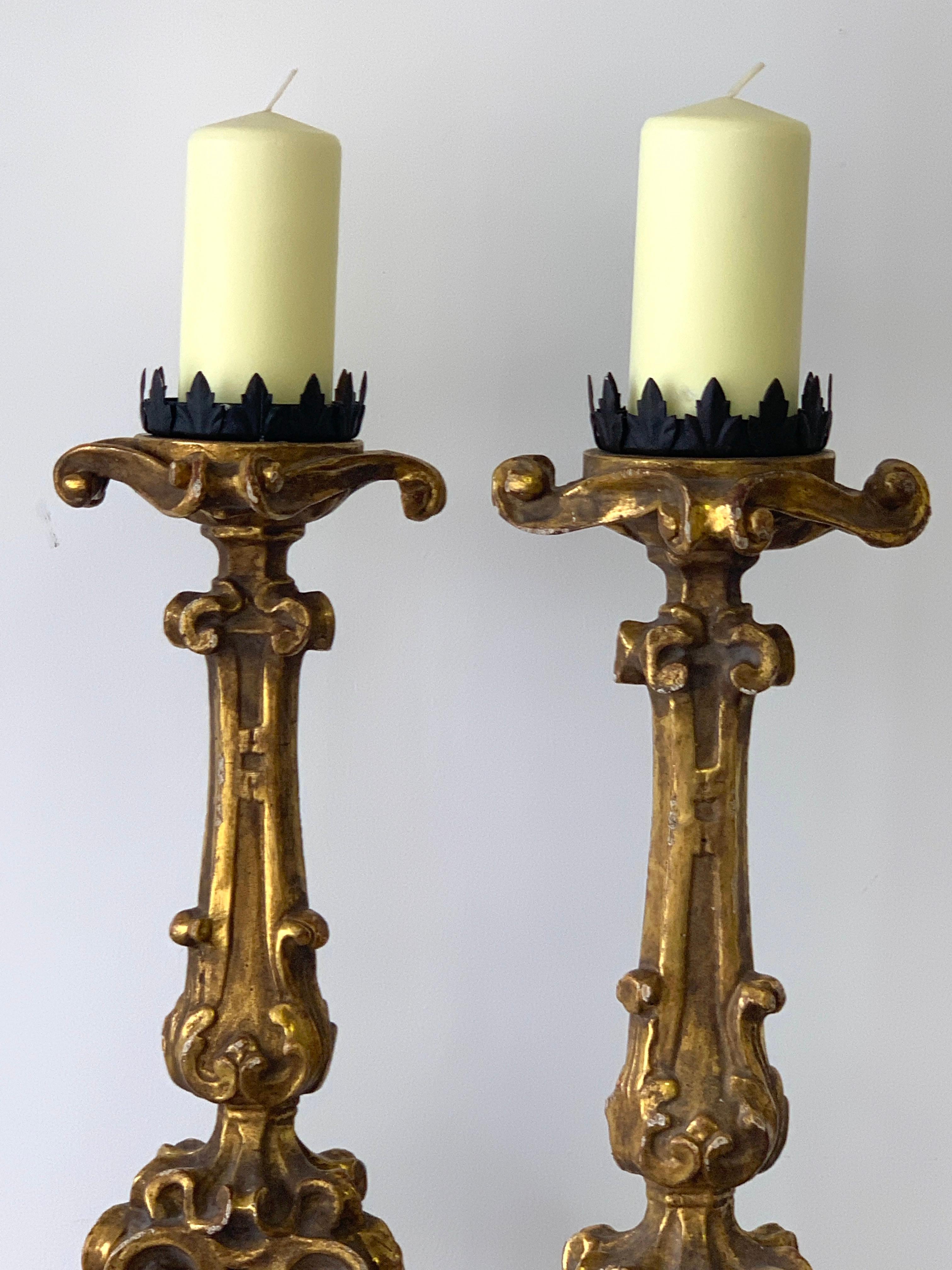 baroque candlesticks