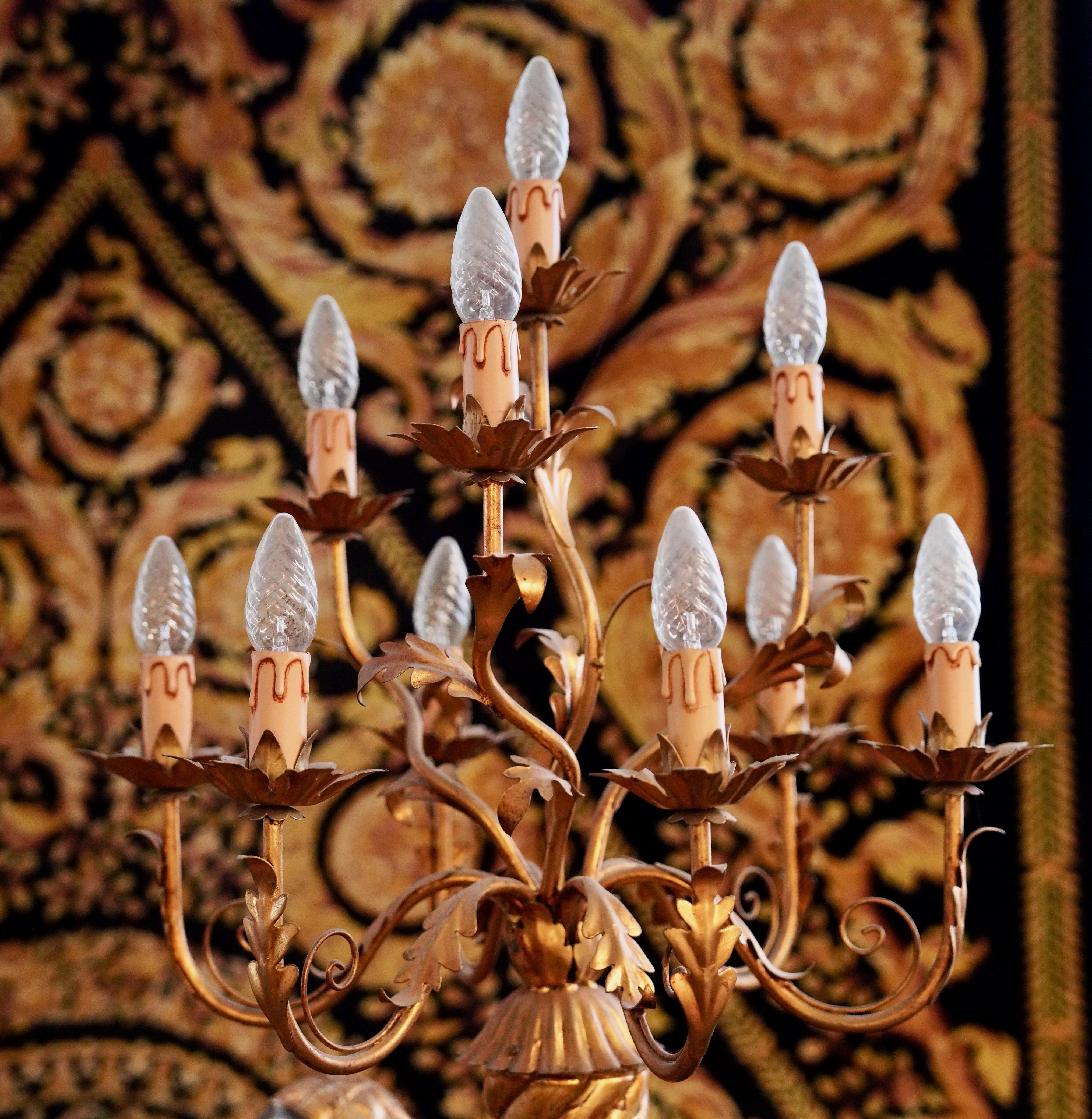 Coppia di lampade da terra in stile barocco, figure di candelieri veneziani in vendita 5