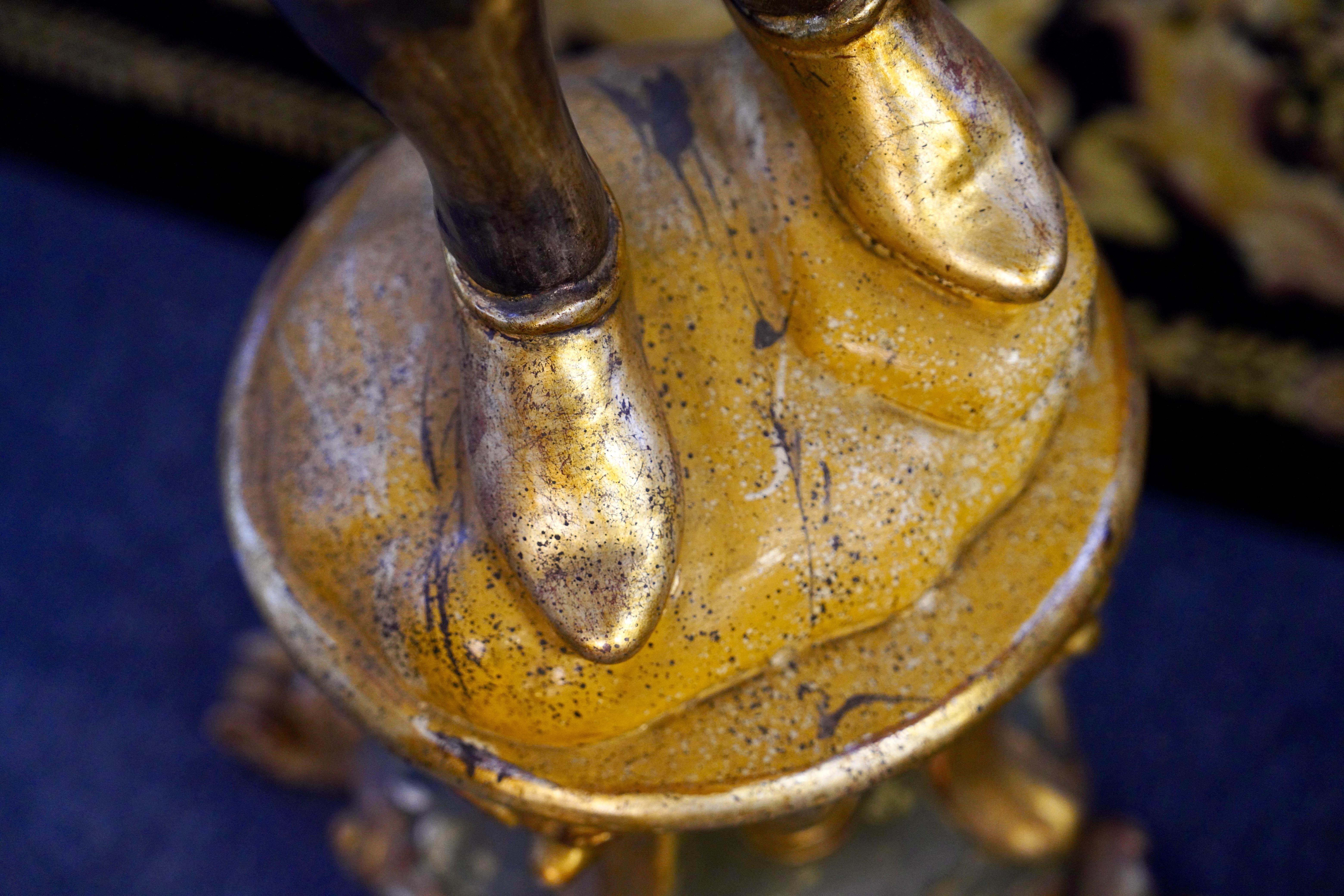 Coppia di lampade da terra in stile barocco, figure di candelieri veneziani in vendita 9