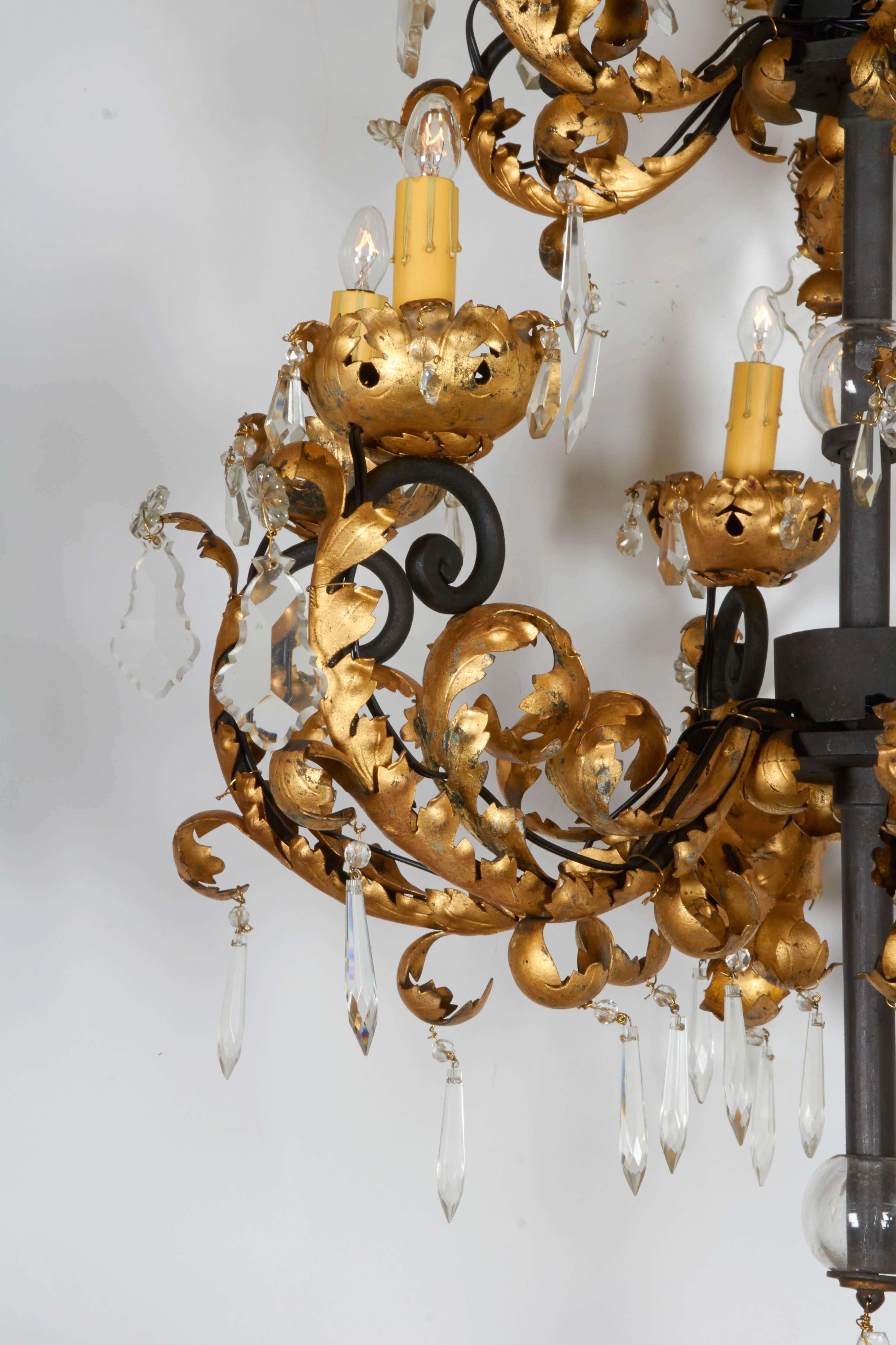 baroque style chandeliers