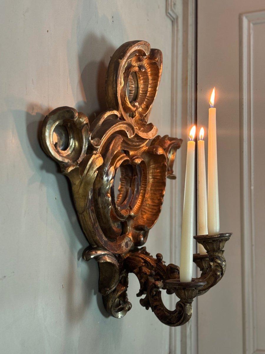 Paire de miroirs muraux de style baroque, miroirs à parclose, vers 1880 en vente 4